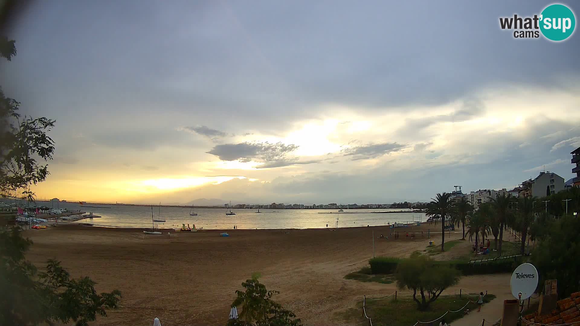 Webcam Strand La Perola | ROSES | Costa Brava