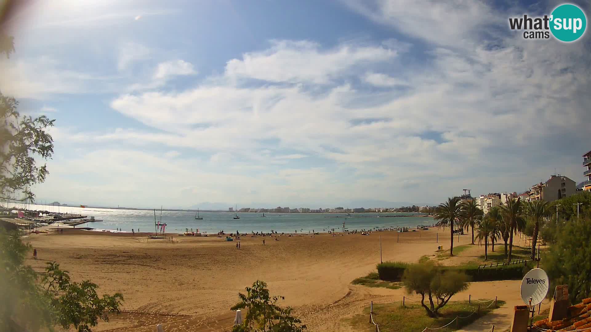 Kamera plaža La Perola | ROSES | Costa Brava