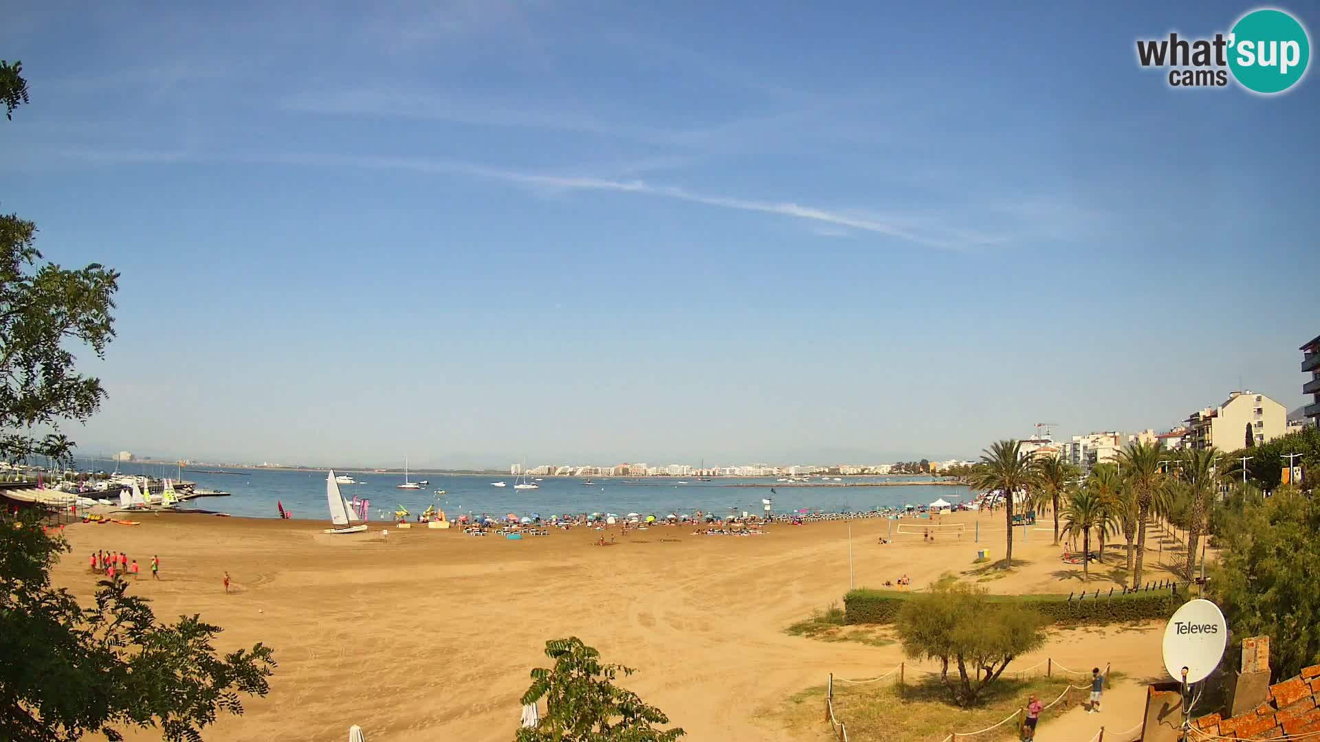 Webcam Strand La Perola | ROSES | Costa Brava
