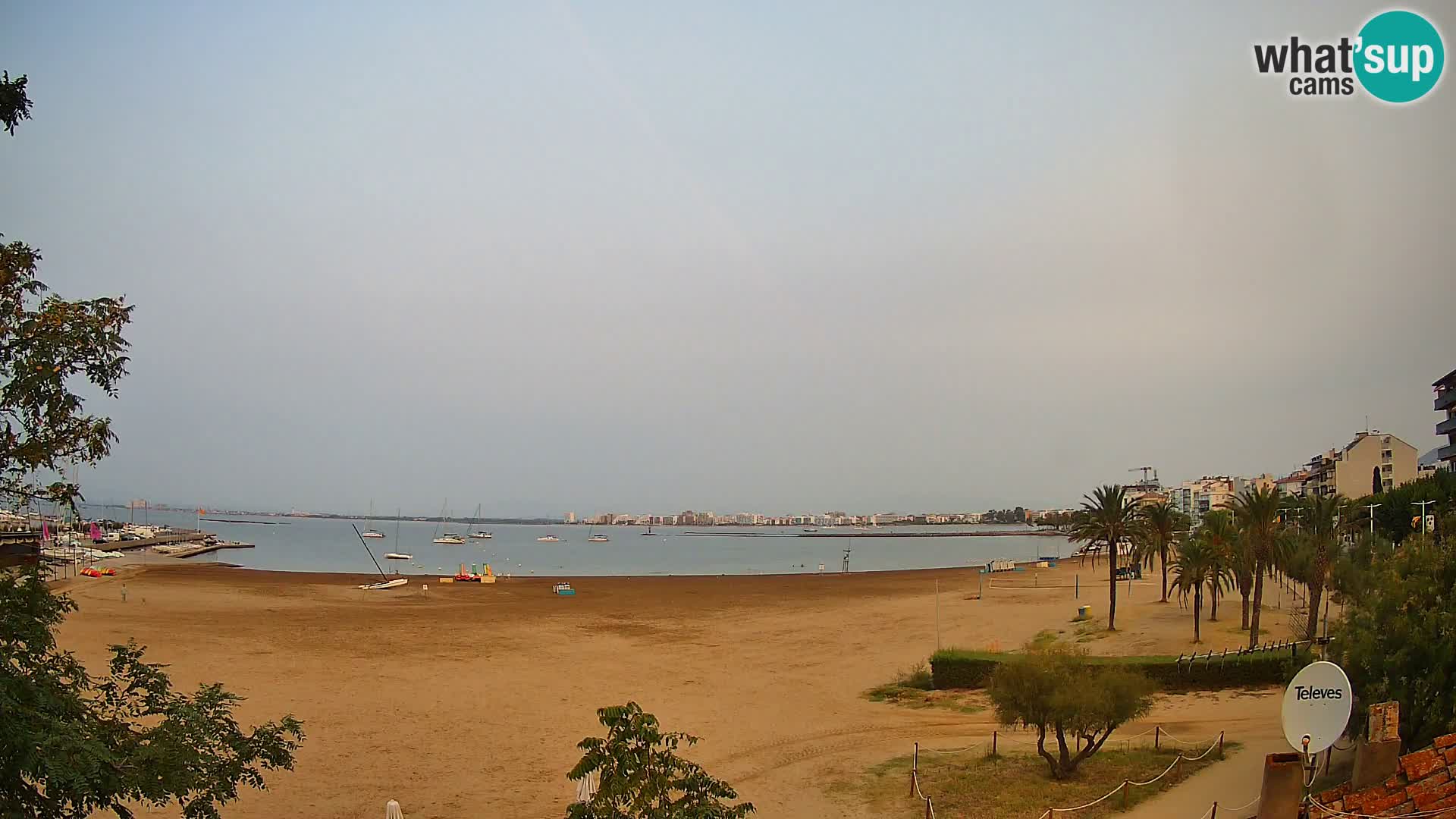 Webcam spiaggia La Perola | ROSES | Costa Brava