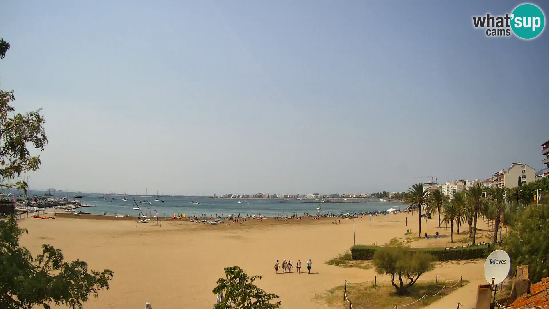 Webcam Playa La Perola | ROSES | Costa Brava