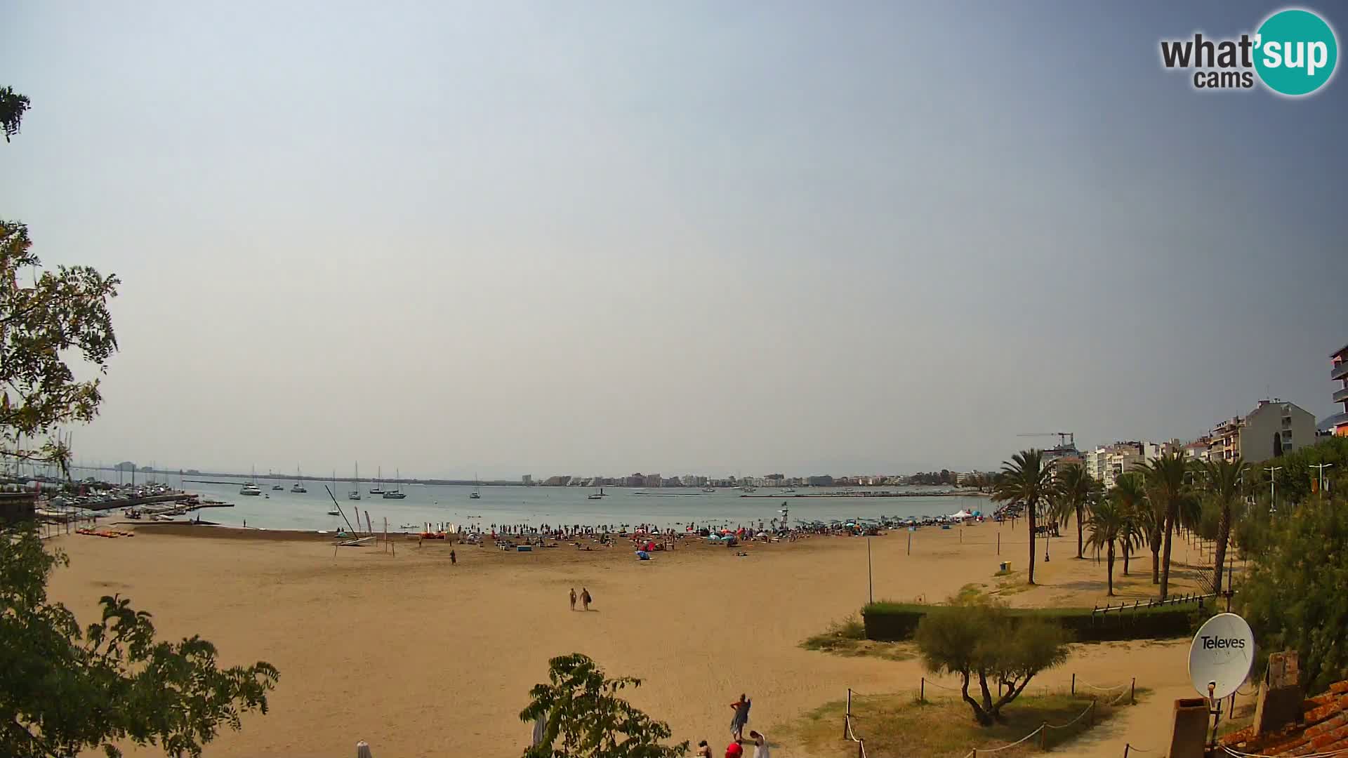 Webcam spiaggia La Perola | ROSES | Costa Brava