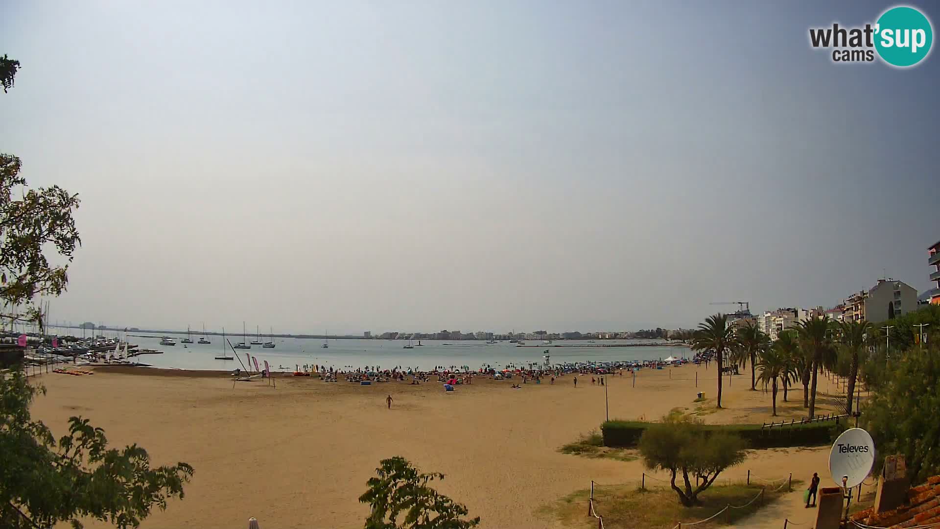 Webcam spiaggia La Perola | ROSES | Costa Brava