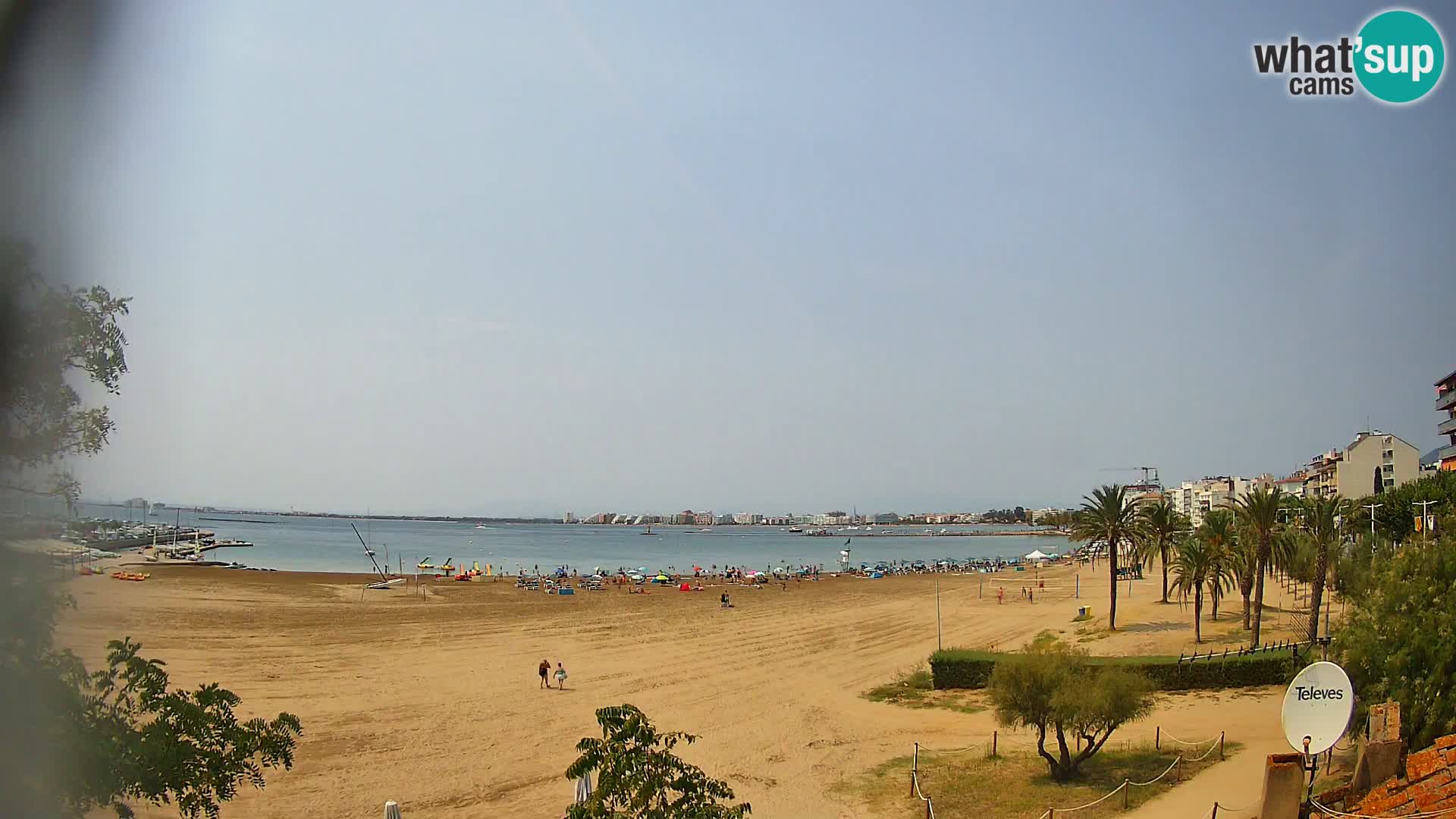 Webcam Strand La Perola | ROSES | Costa Brava