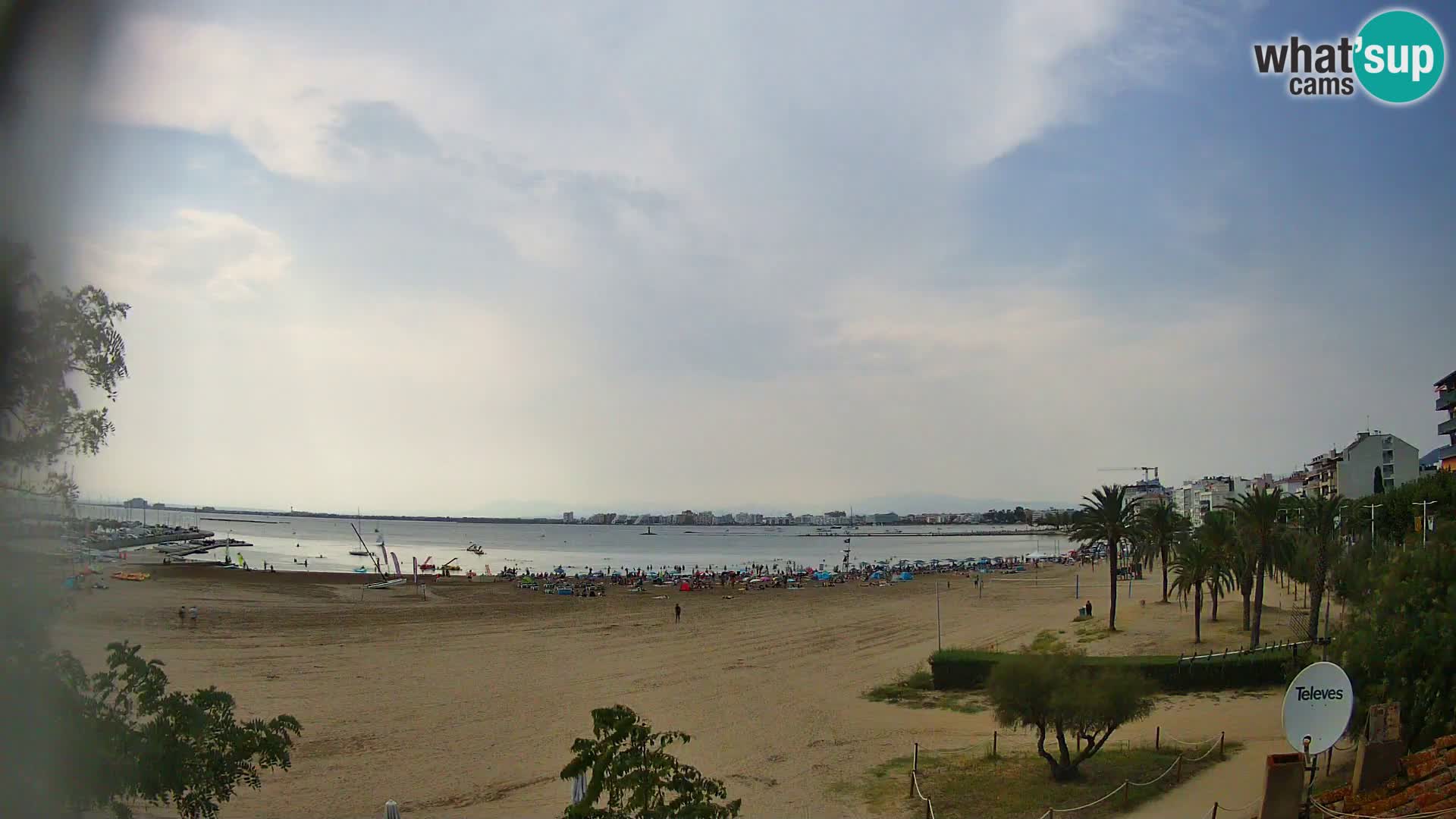Webcam La Perola beach | ROSES | Costa Brava