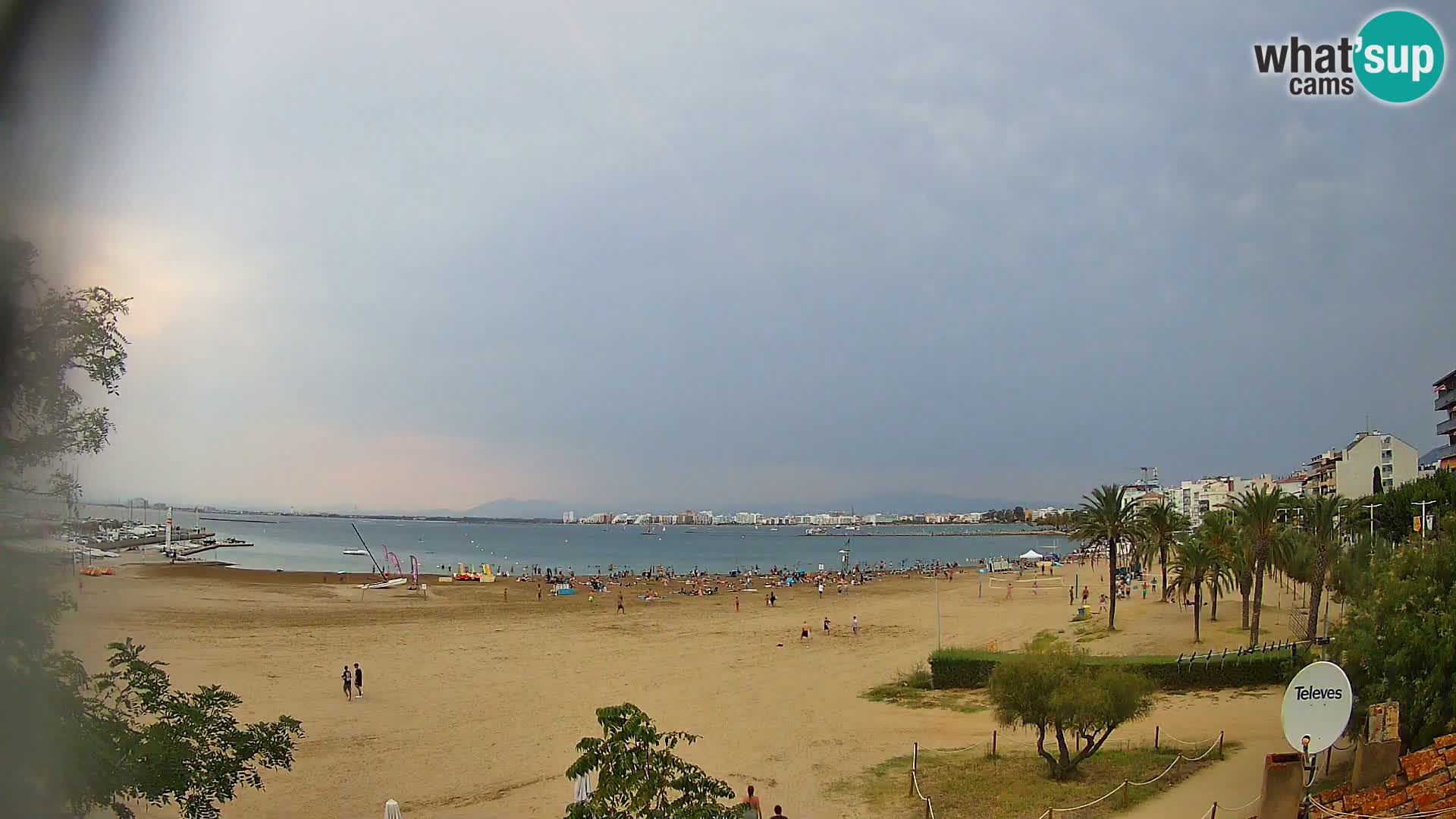 Webcam La Perola beach | ROSES | Costa Brava