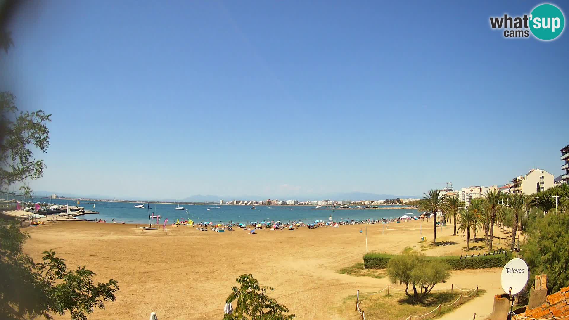 Kamera plaža La Perola | ROSES | Costa Brava