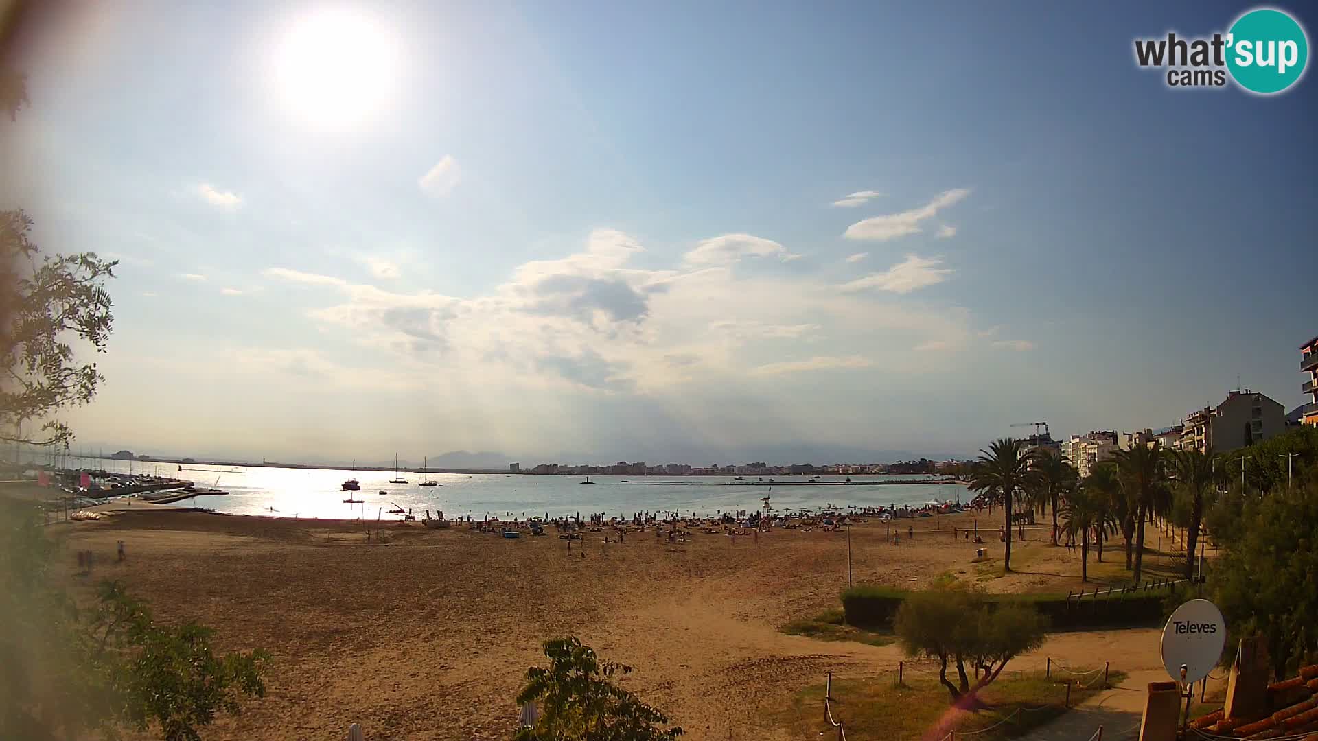 Webcam Strand La Perola | ROSES | Costa Brava