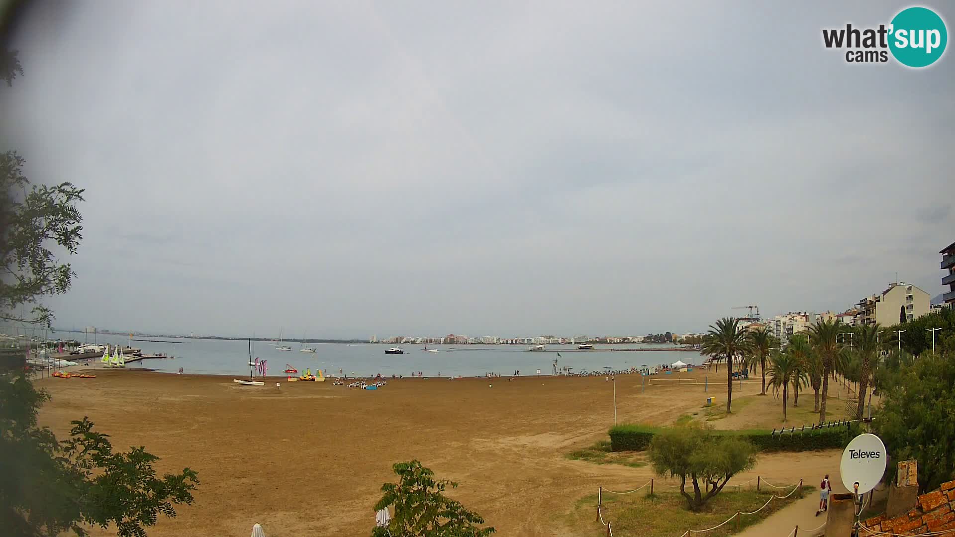 Webcam Strand La Perola | ROSES | Costa Brava