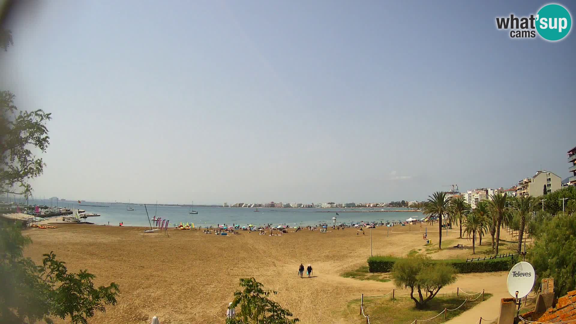 Webcam La Perola beach | ROSES | Costa Brava