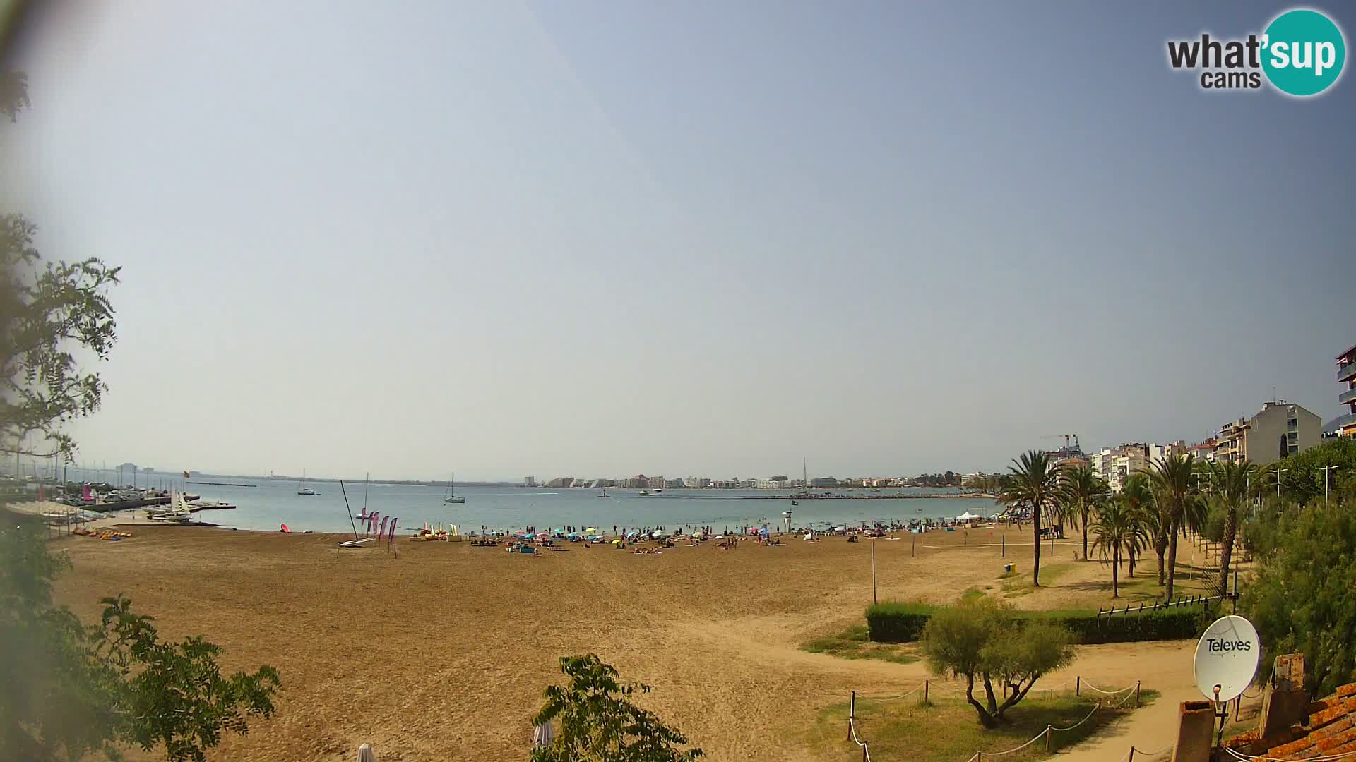 Webcam Playa La Perola | ROSES | Costa Brava