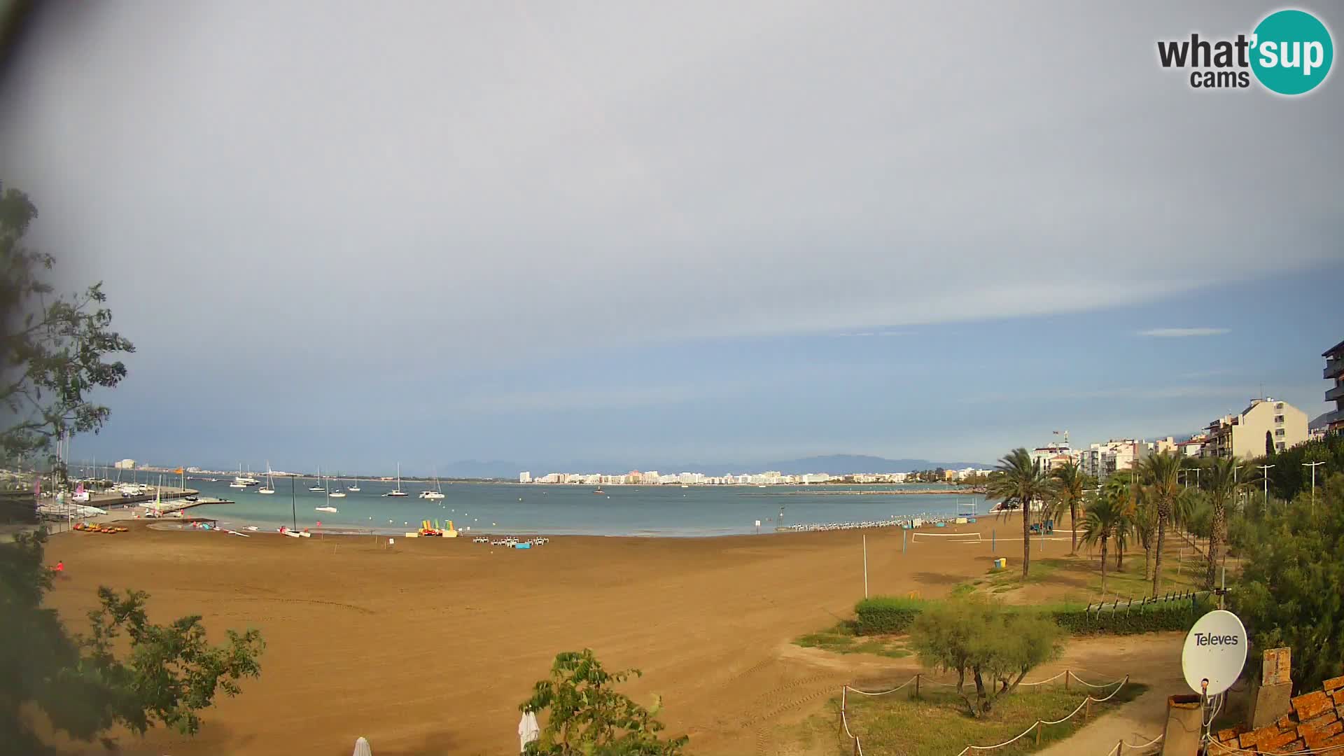 Webcam Strand La Perola | ROSES | Costa Brava