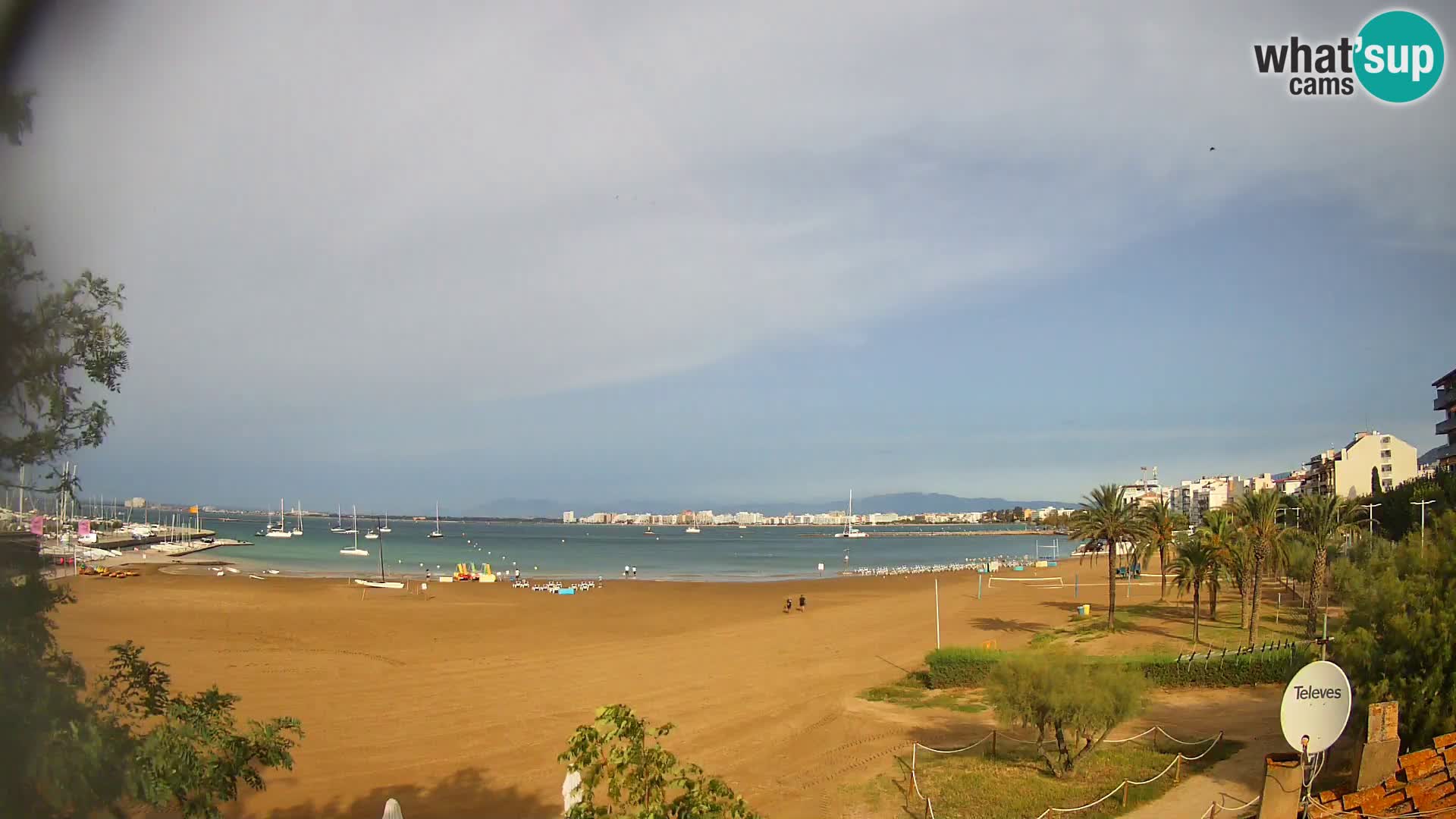 Webcam Strand La Perola | ROSES | Costa Brava