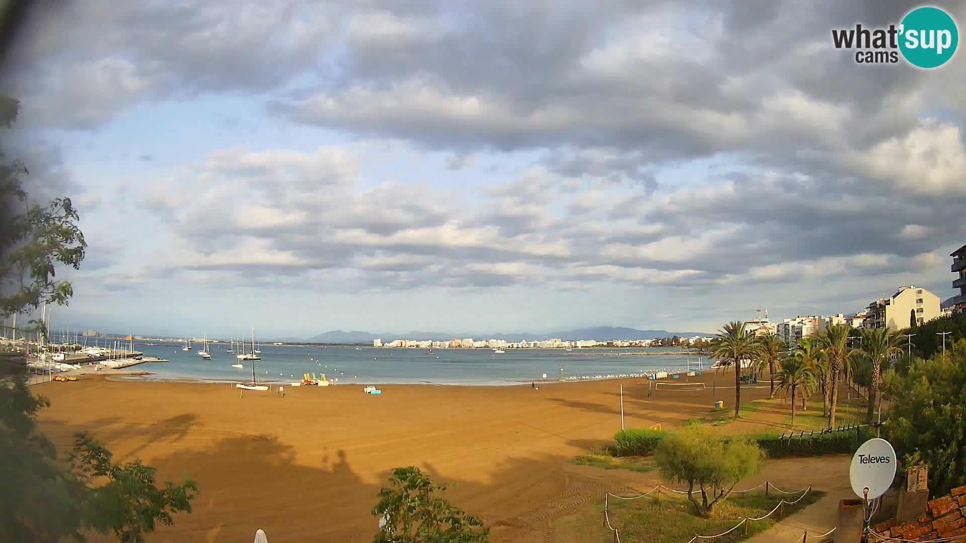 Webcam La Perola beach | ROSES | Costa Brava
