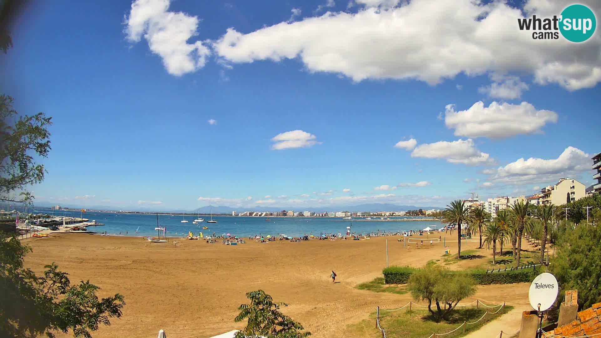 Webcam Strand La Perola | ROSES | Costa Brava