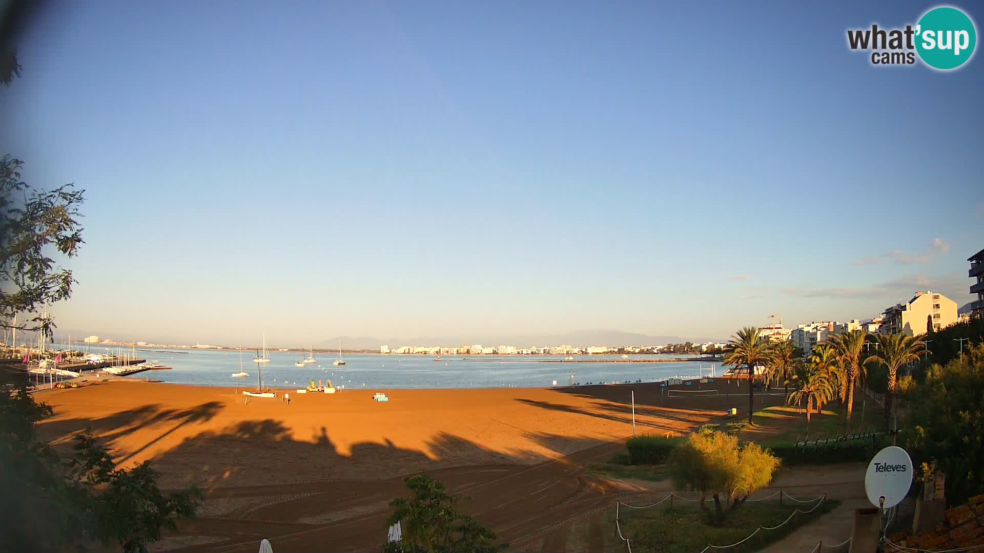 Kamera plaža La Perola | ROSES | Costa Brava