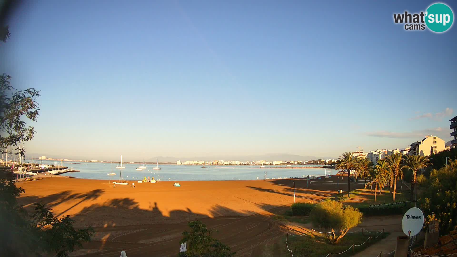 Webcam Strand La Perola | ROSES | Costa Brava