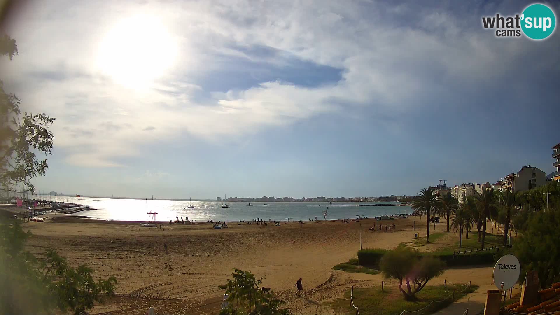 Webcam La Perola beach | ROSES | Costa Brava