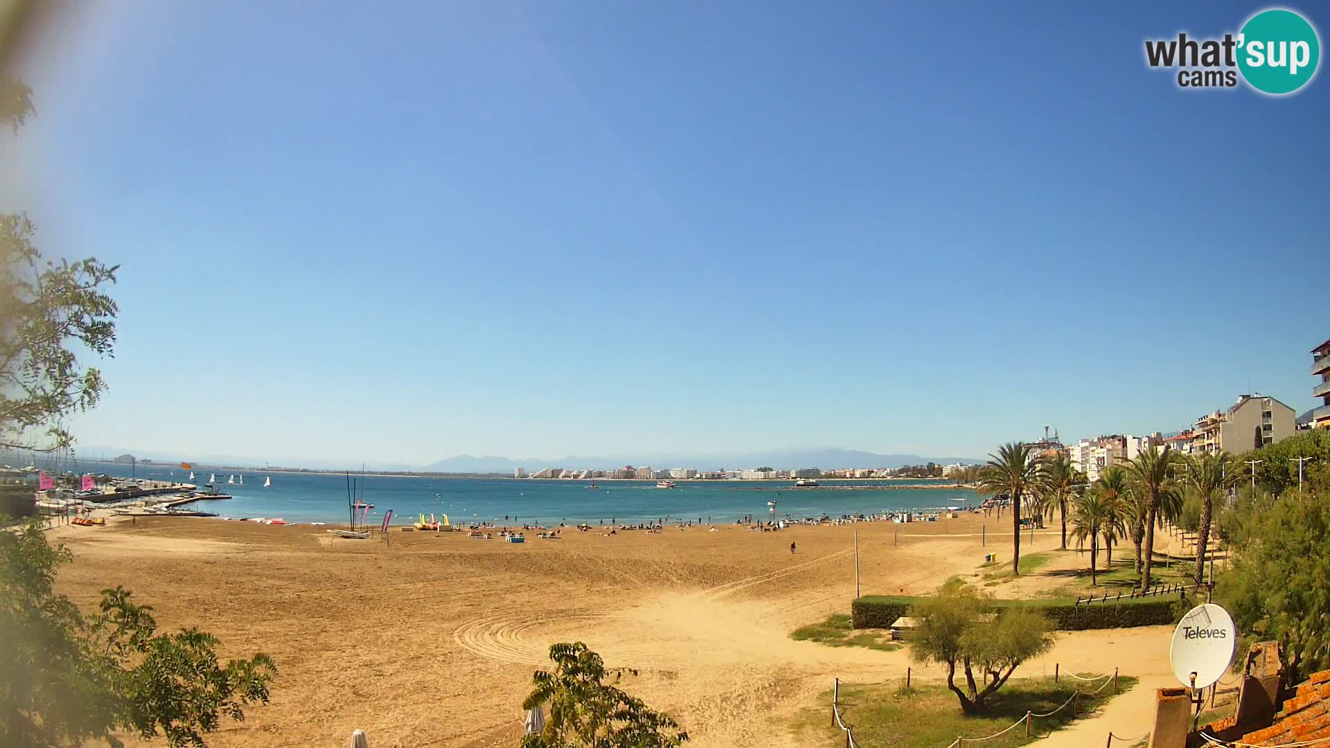 Webcam spiaggia La Perola | ROSES | Costa Brava