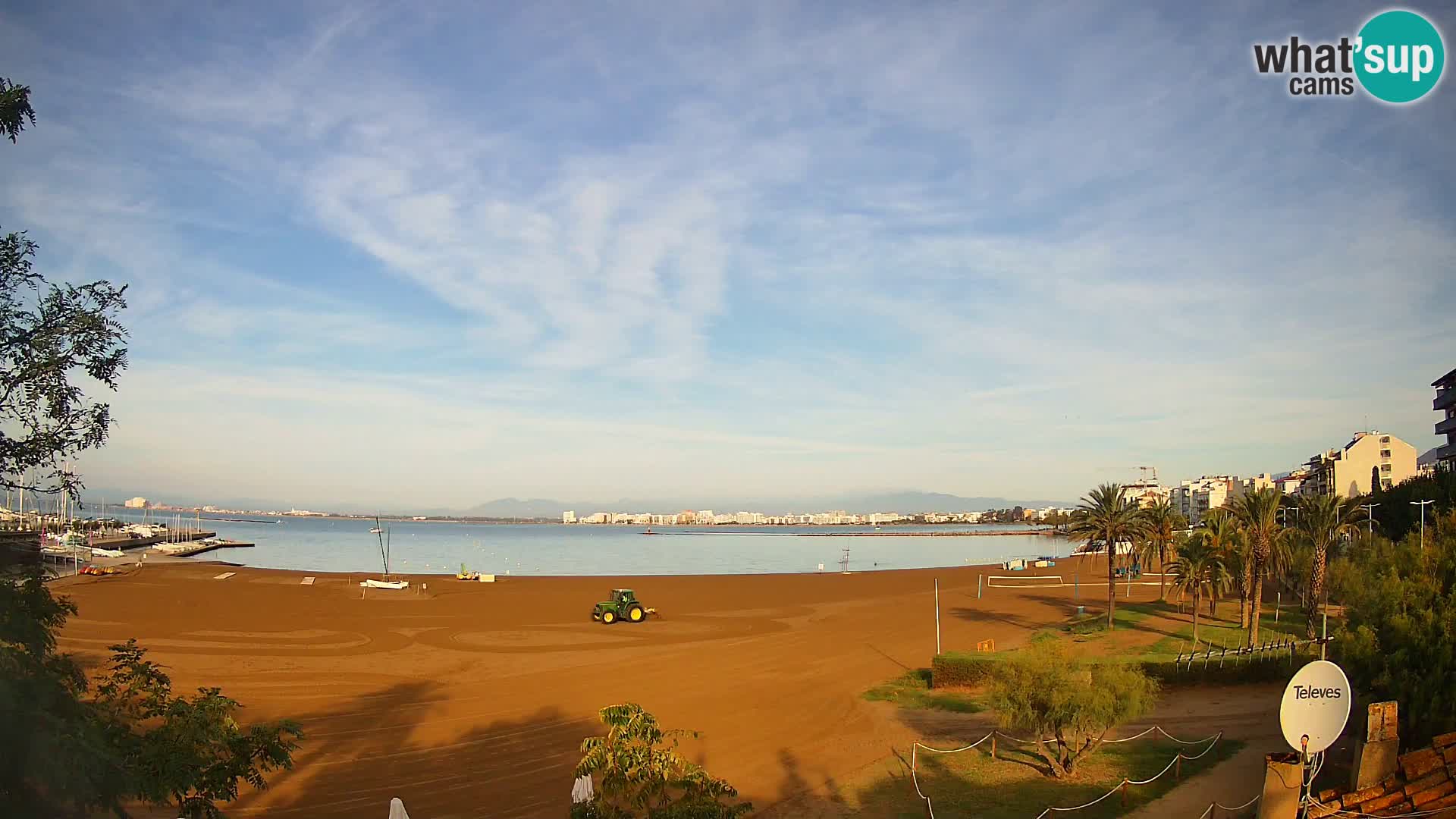 Webcam La Perola beach | ROSES | Costa Brava