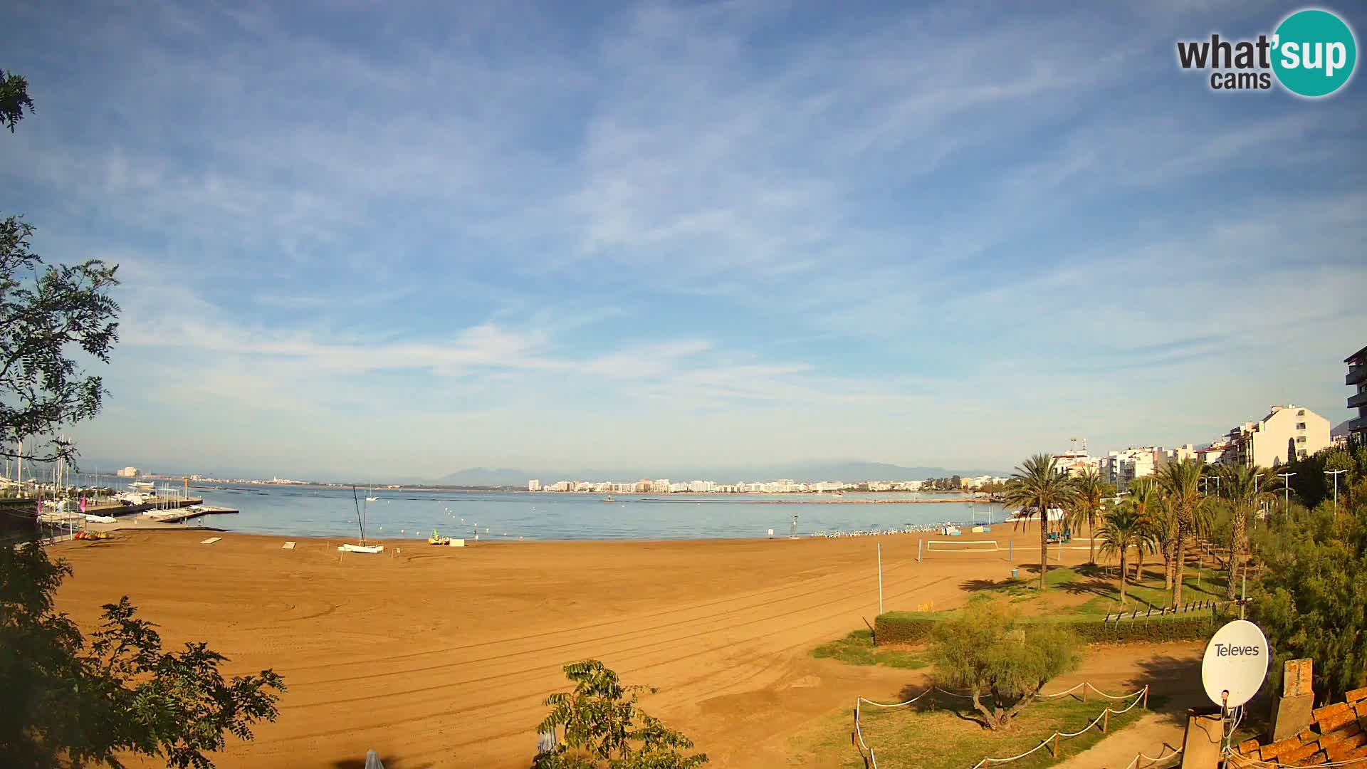 Webcam spiaggia La Perola | ROSES | Costa Brava