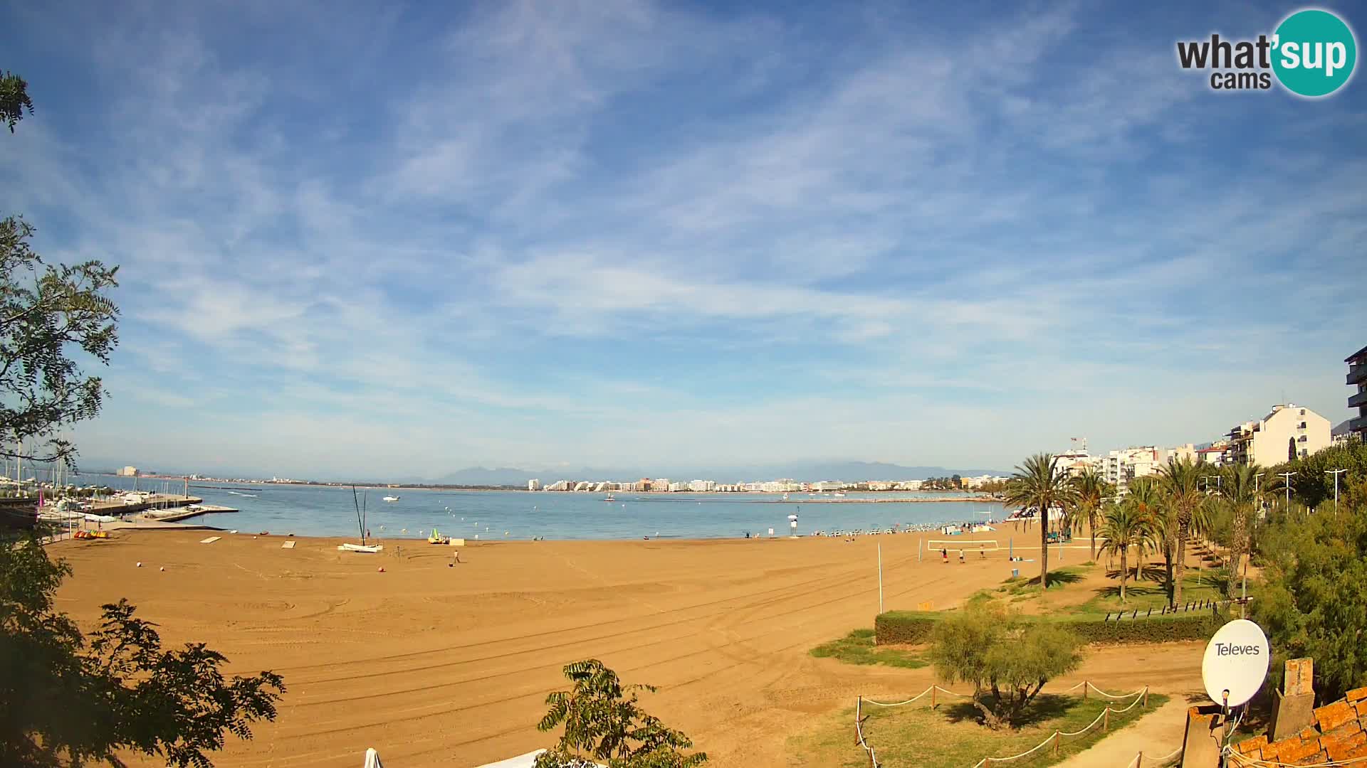 Webcam Strand La Perola | ROSES | Costa Brava