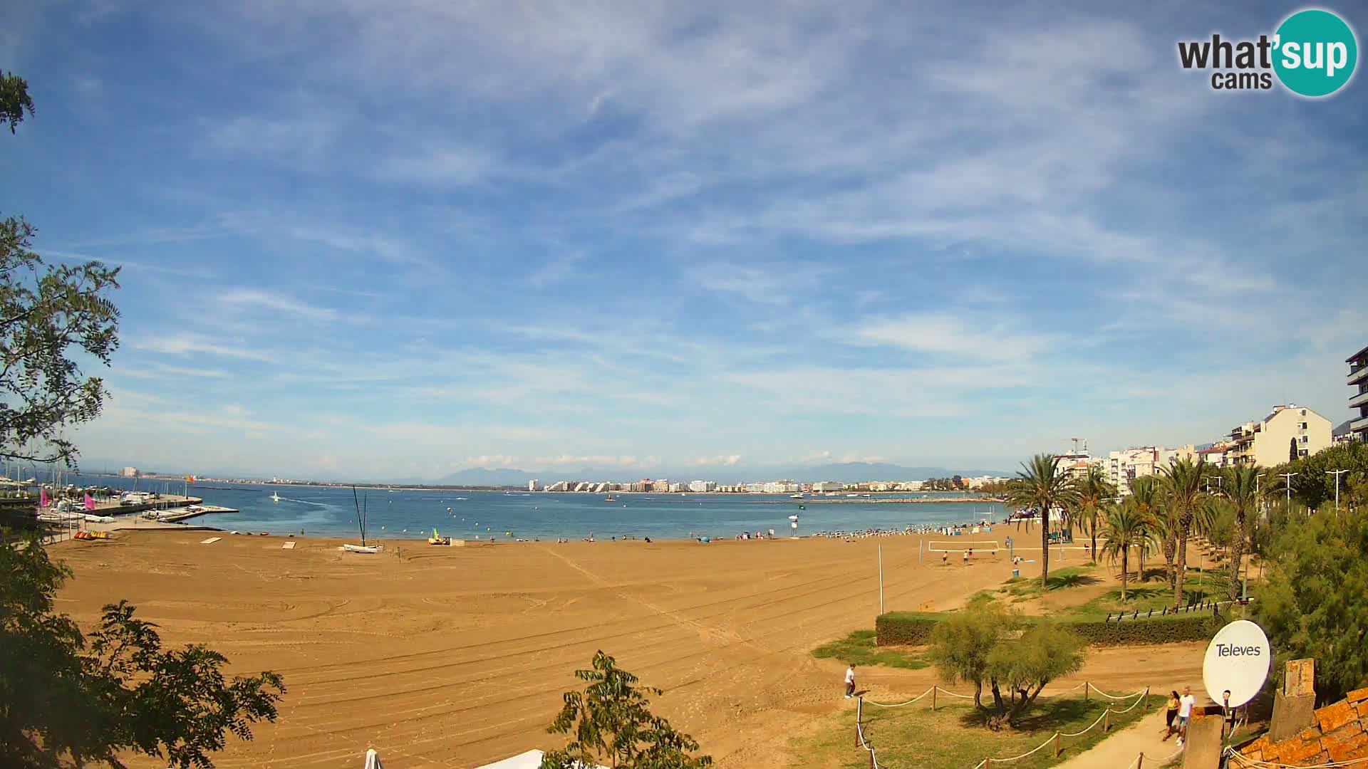 Webcam spiaggia La Perola | ROSES | Costa Brava