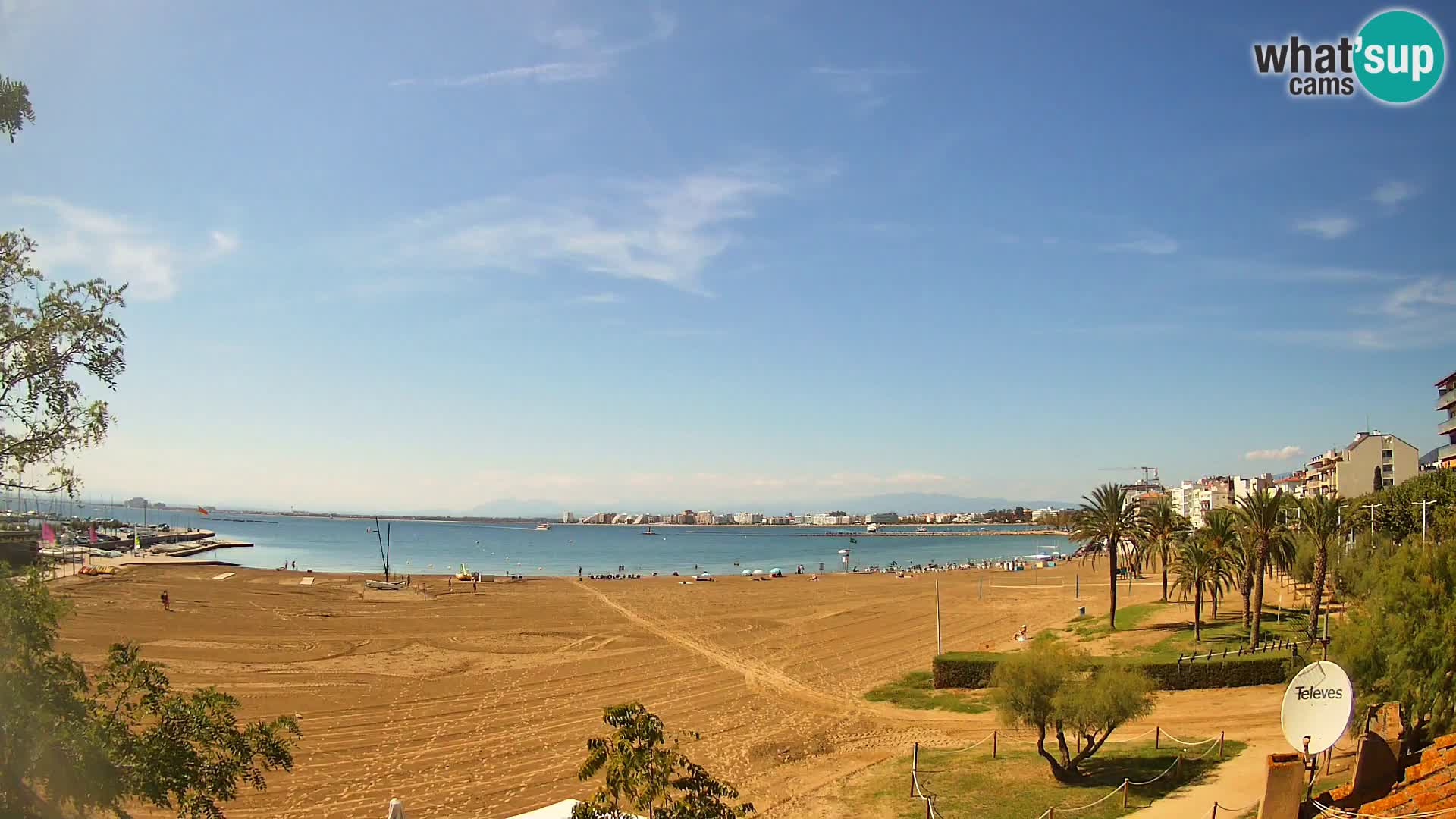 Webcam spiaggia La Perola | ROSES | Costa Brava