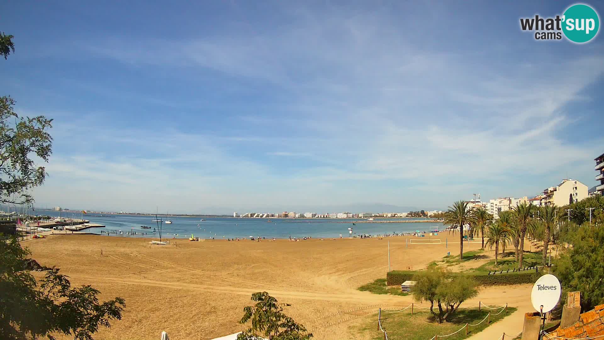 Webcam Playa La Perola | ROSES | Costa Brava
