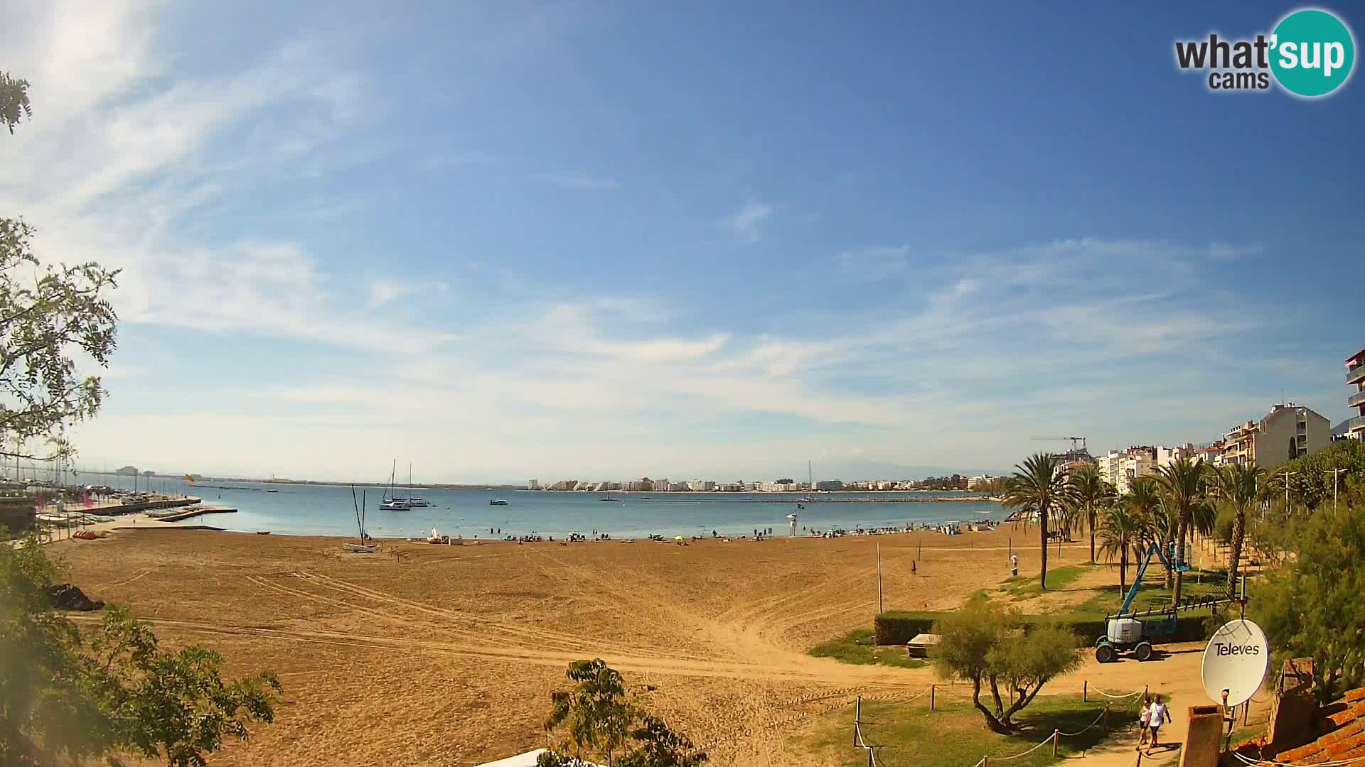 Webcam Strand La Perola | ROSES | Costa Brava