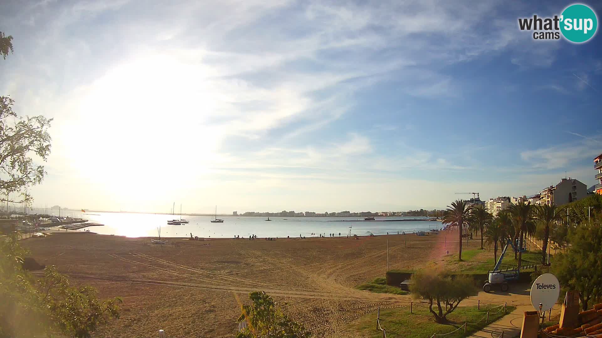 Webcam spiaggia La Perola | ROSES | Costa Brava