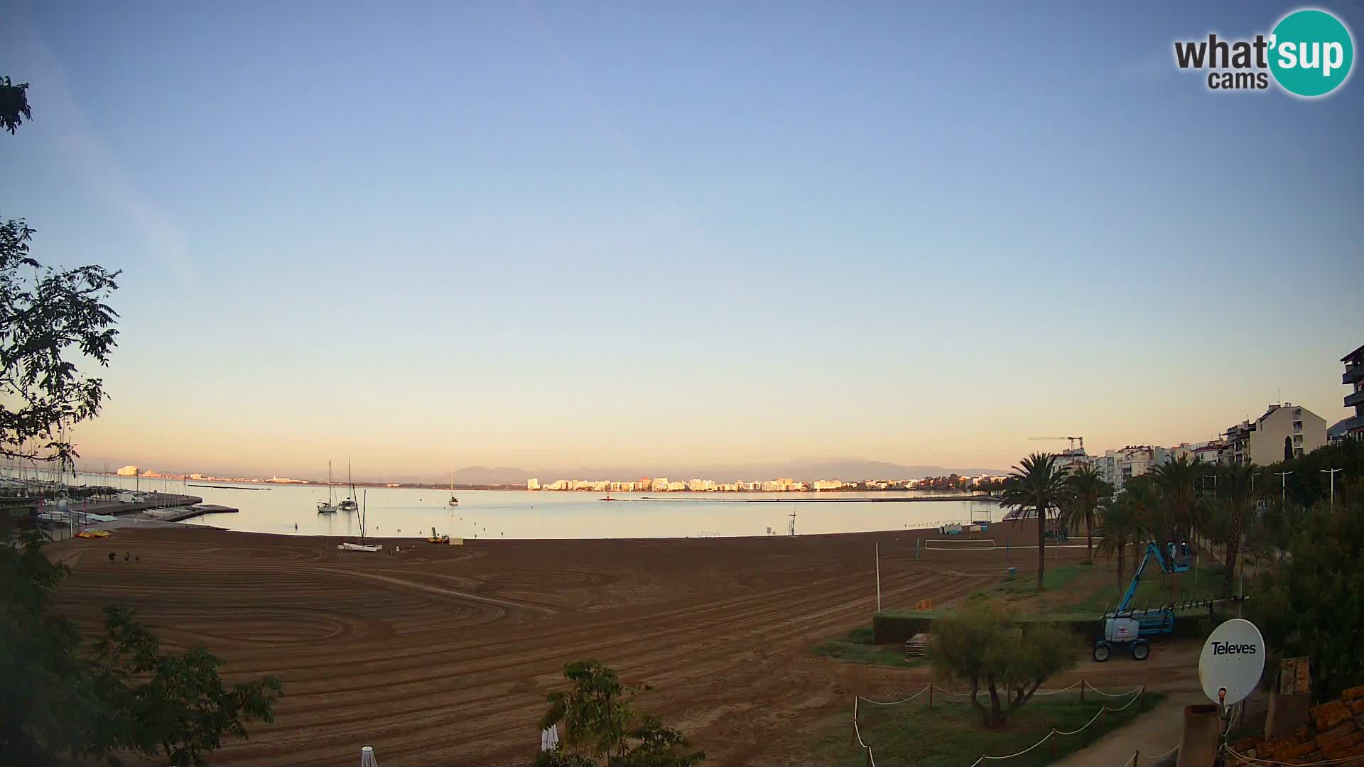 Webcam La Perola beach | ROSES | Costa Brava