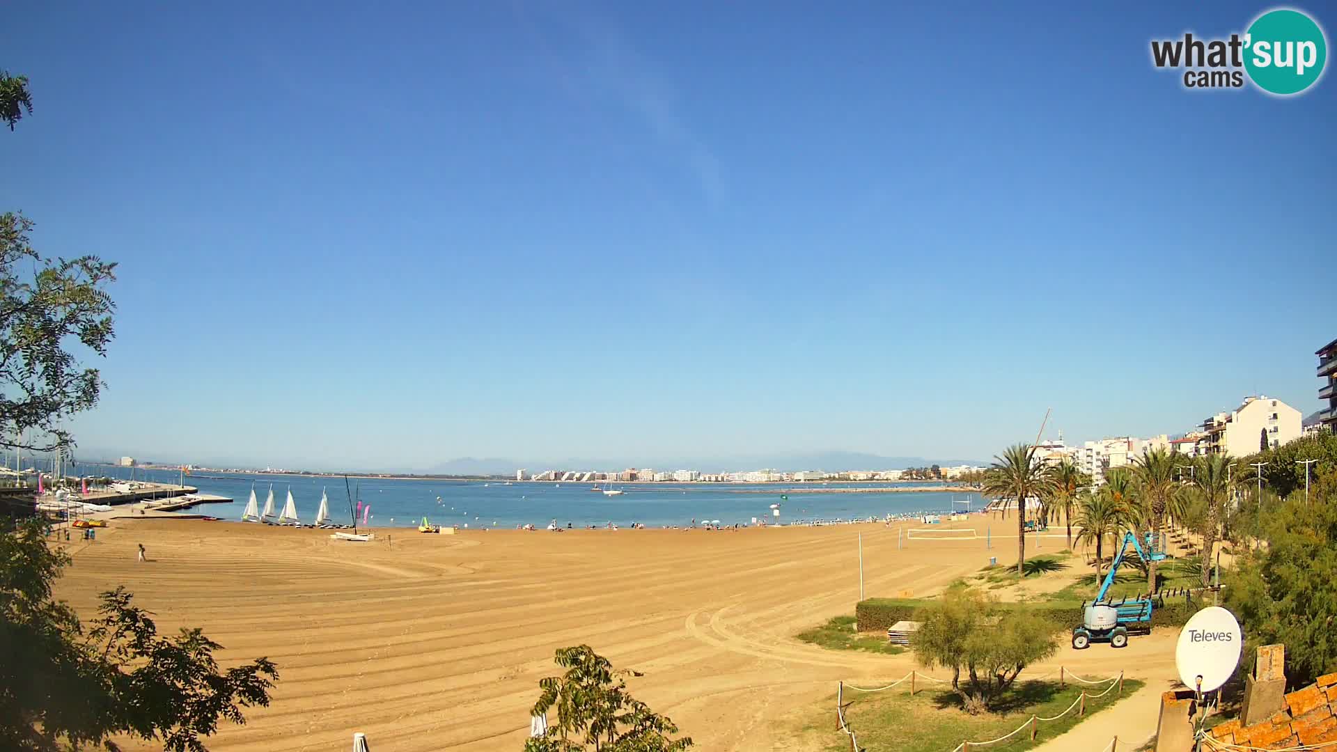 Webcam spiaggia La Perola | ROSES | Costa Brava