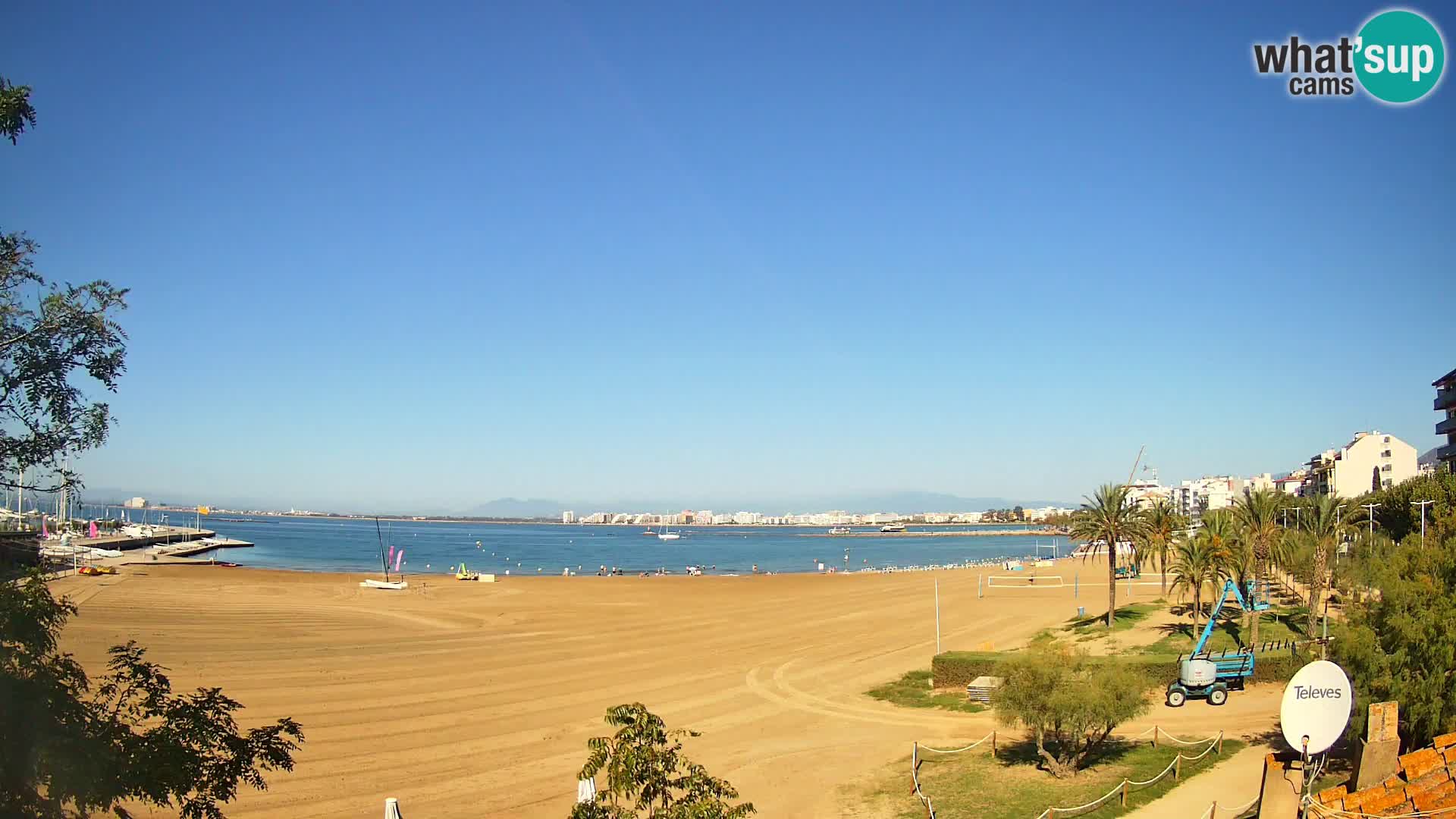Kamera plaža La Perola | ROSES | Costa Brava