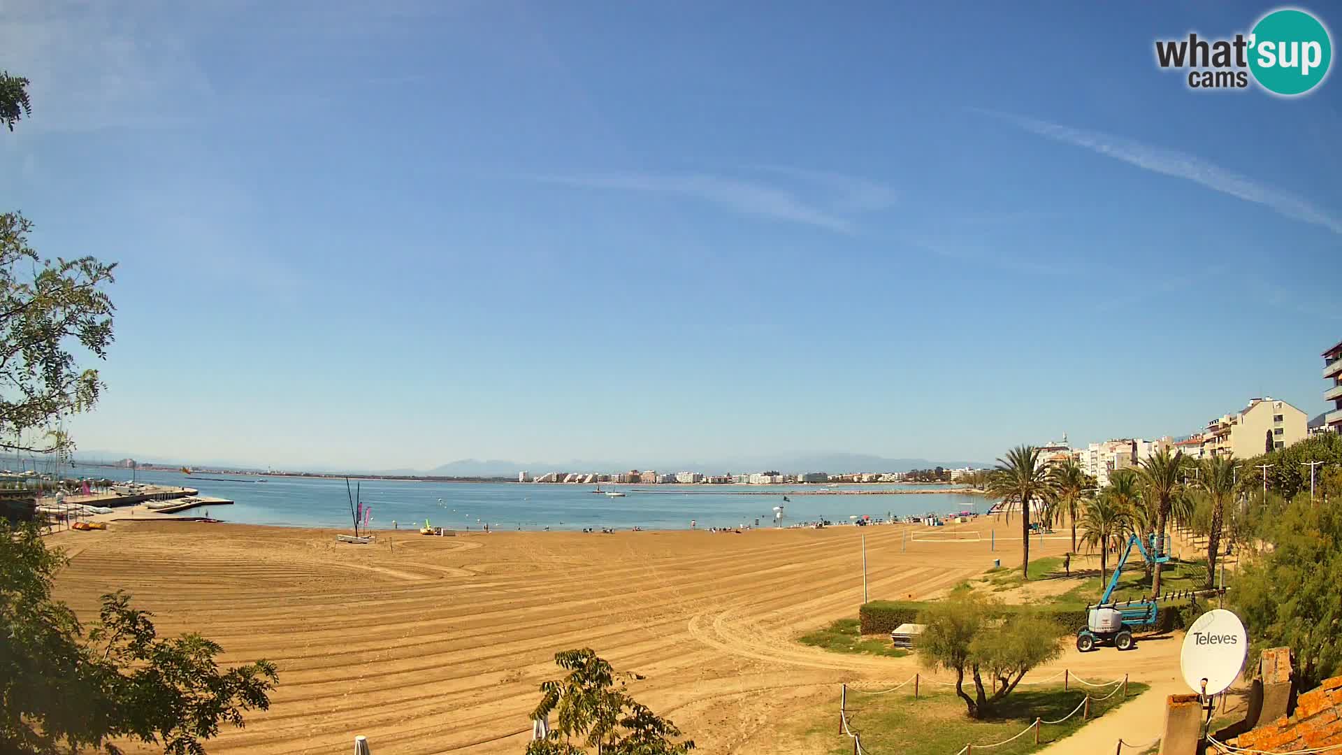 Webcam plage La Perola | ROSES | Costa Brava