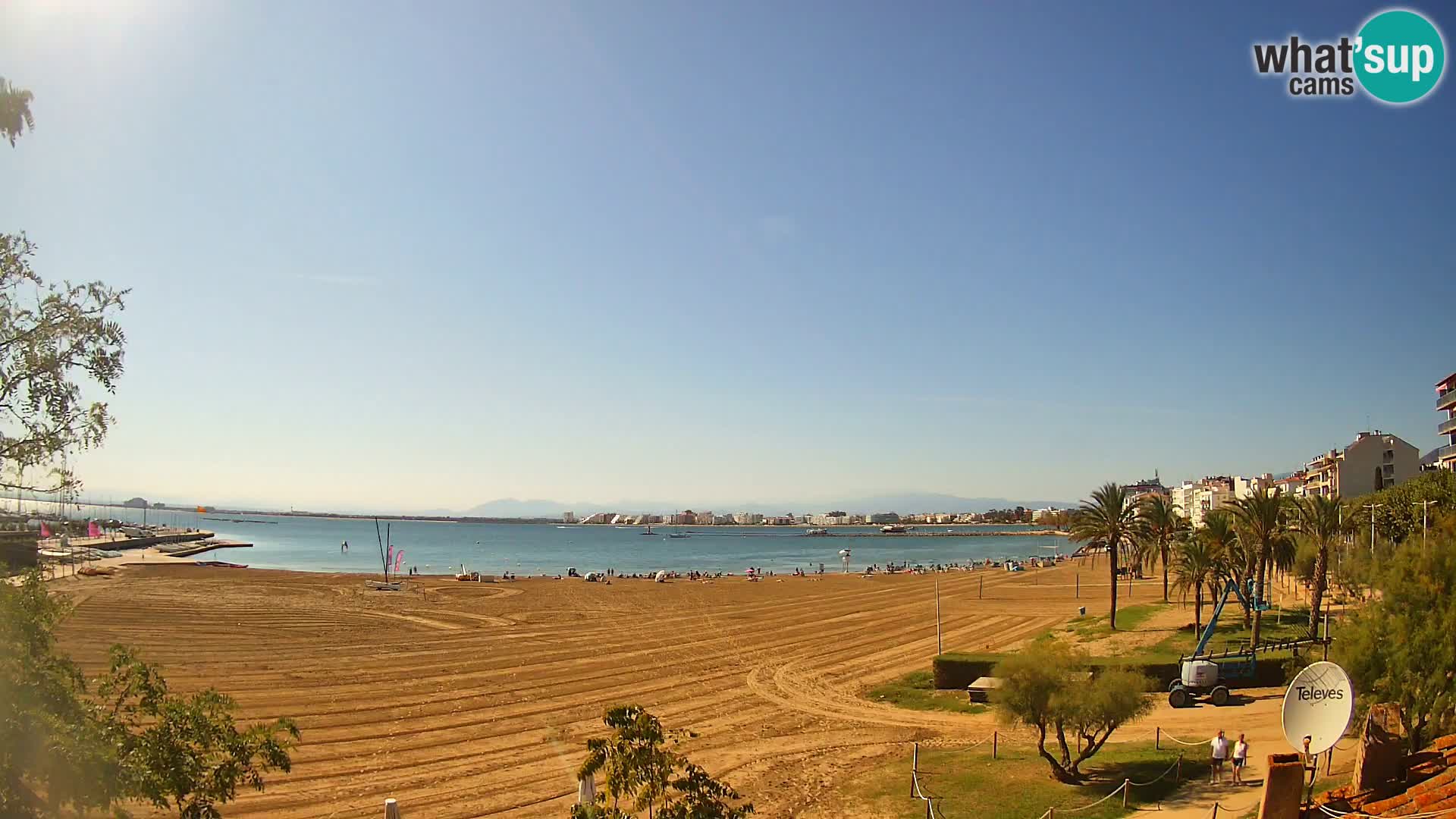 Kamera plaža La Perola | ROSES | Costa Brava
