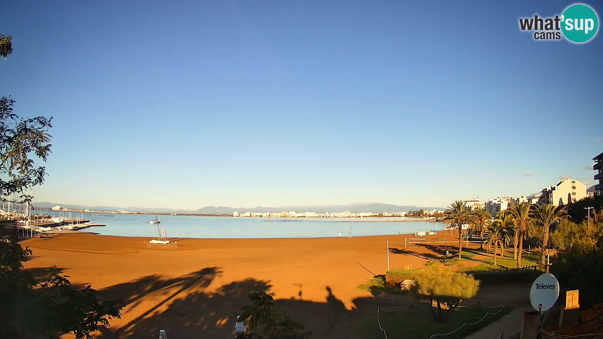 Webcam La Perola beach | ROSES | Costa Brava