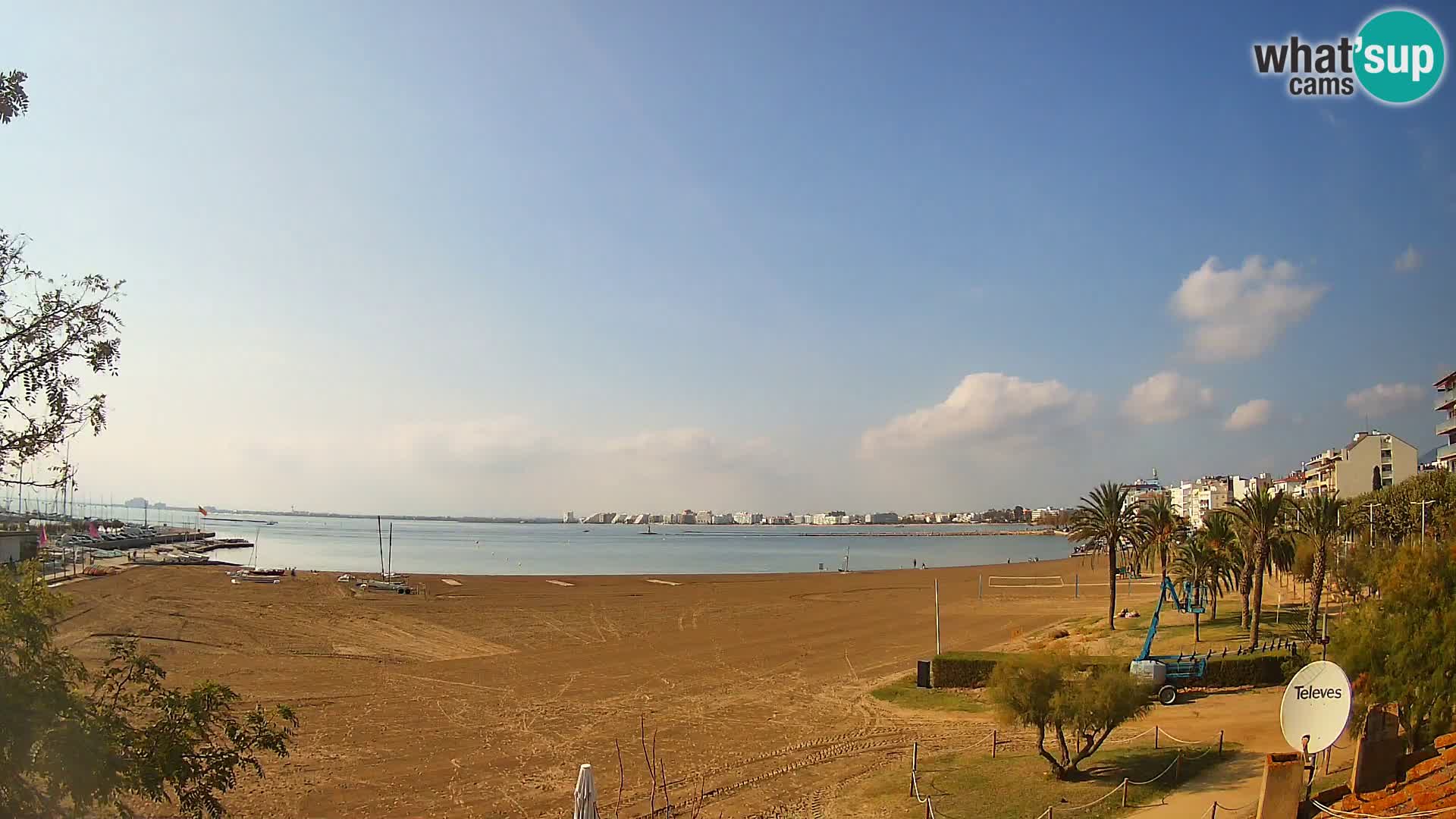 Webcam La Perola beach | ROSES | Costa Brava