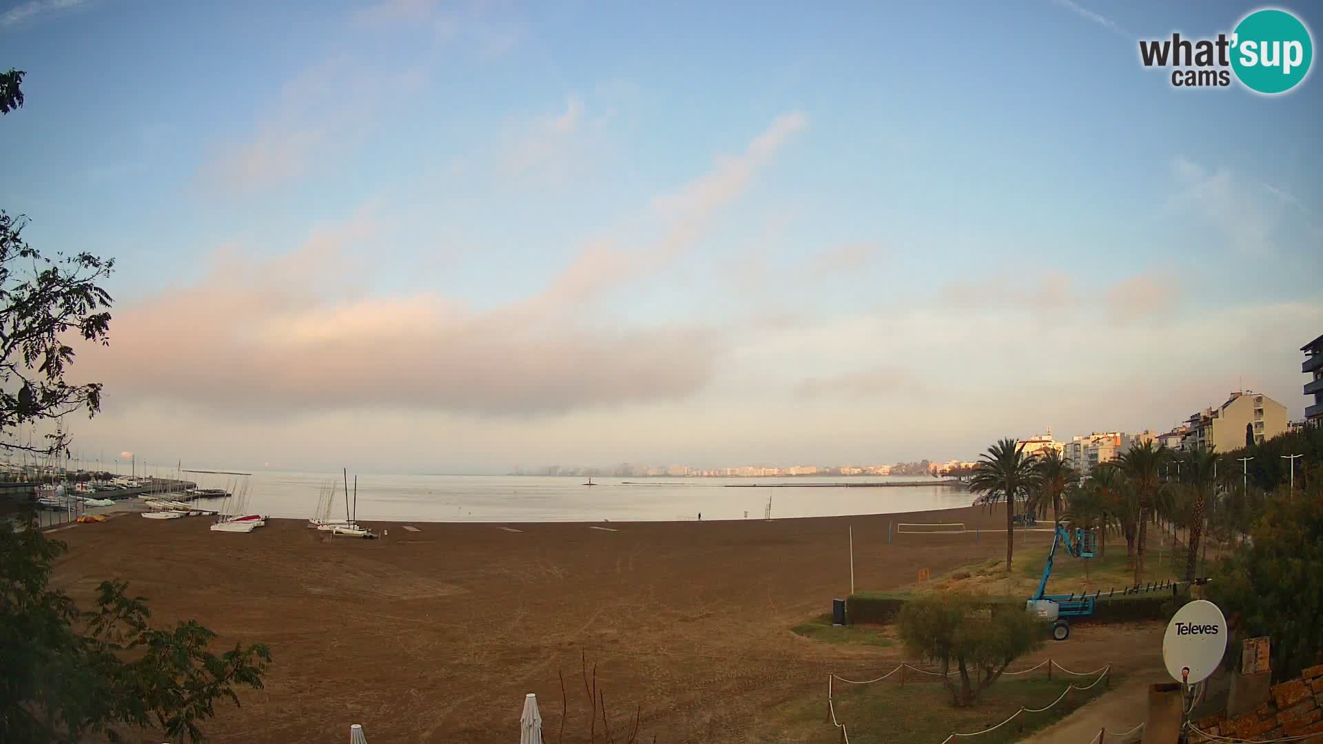 Webcam plage La Perola | ROSES | Costa Brava