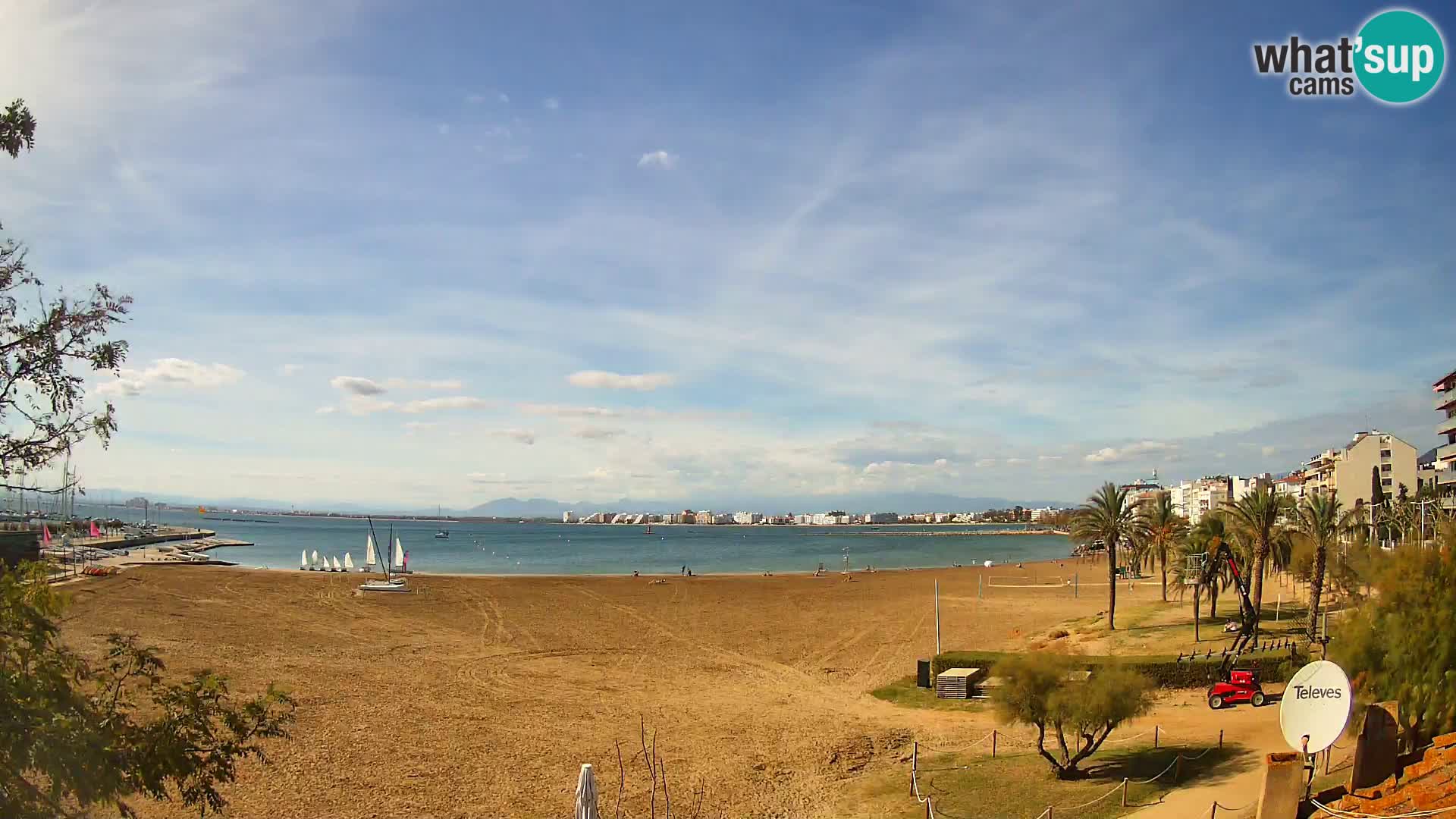 Webcam spiaggia La Perola | ROSES | Costa Brava