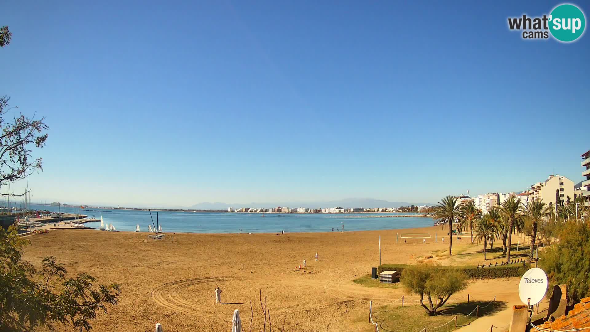 Webcam La Perola beach | ROSES | Costa Brava