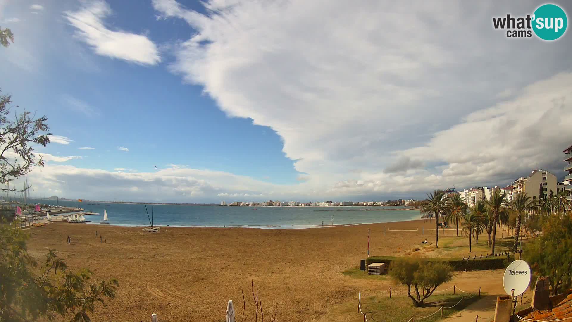 Kamera plaža La Perola | ROSES | Costa Brava