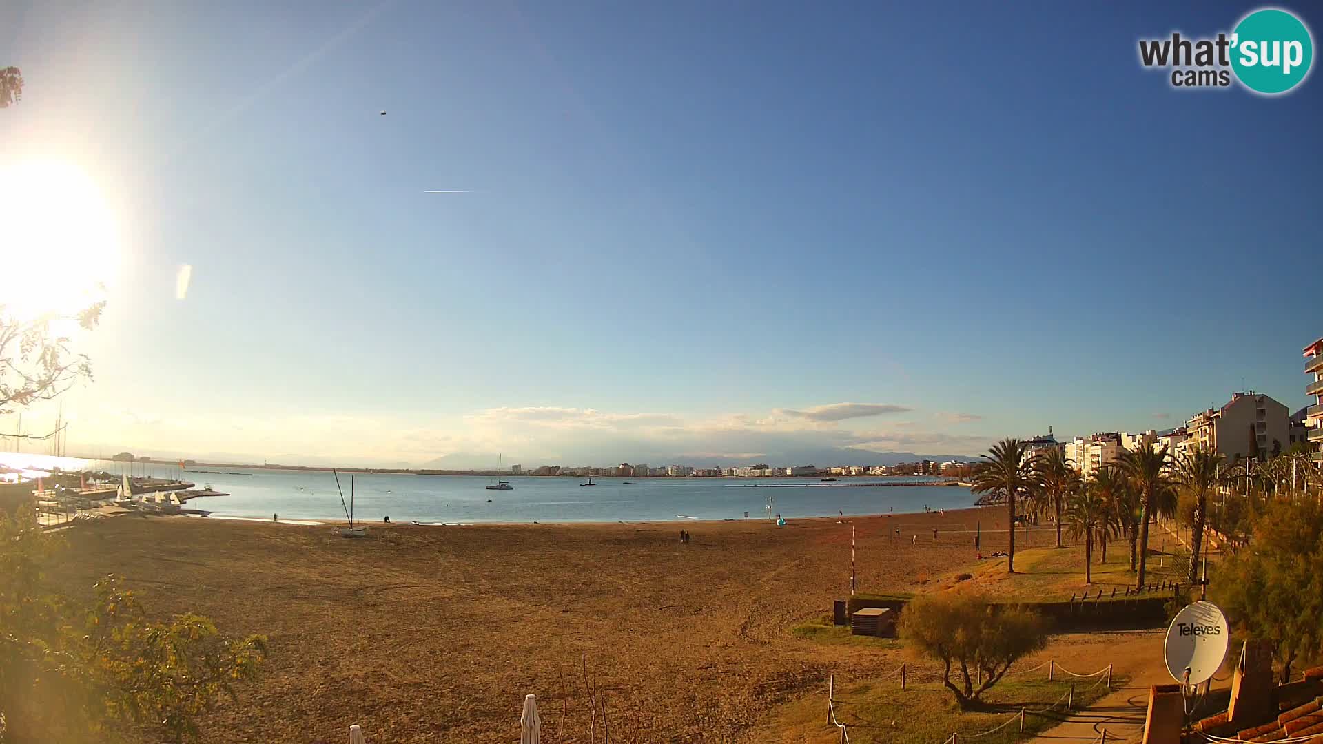 Webcam plage La Perola | ROSES | Costa Brava