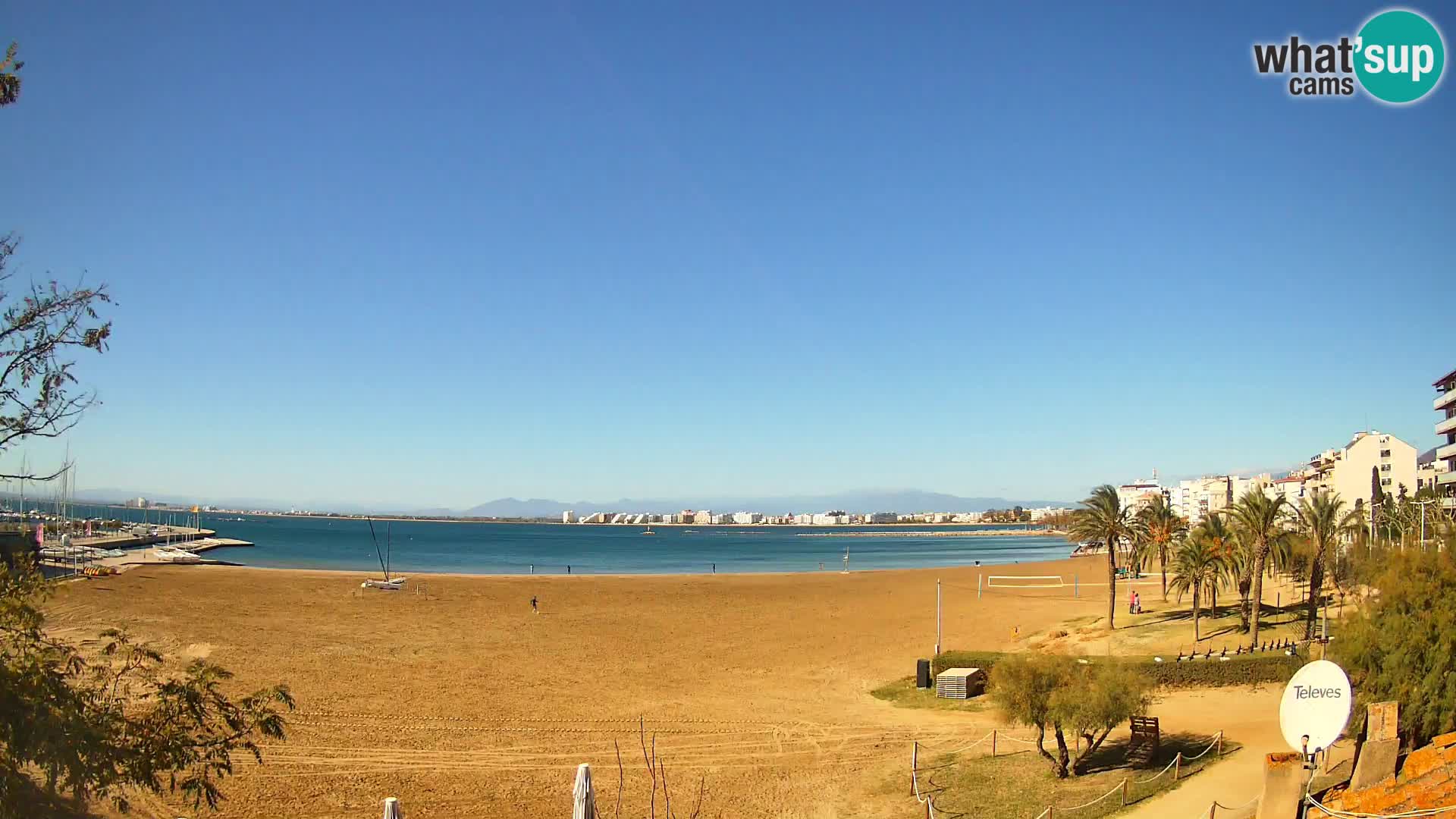 Webcam Strand La Perola | ROSES | Costa Brava