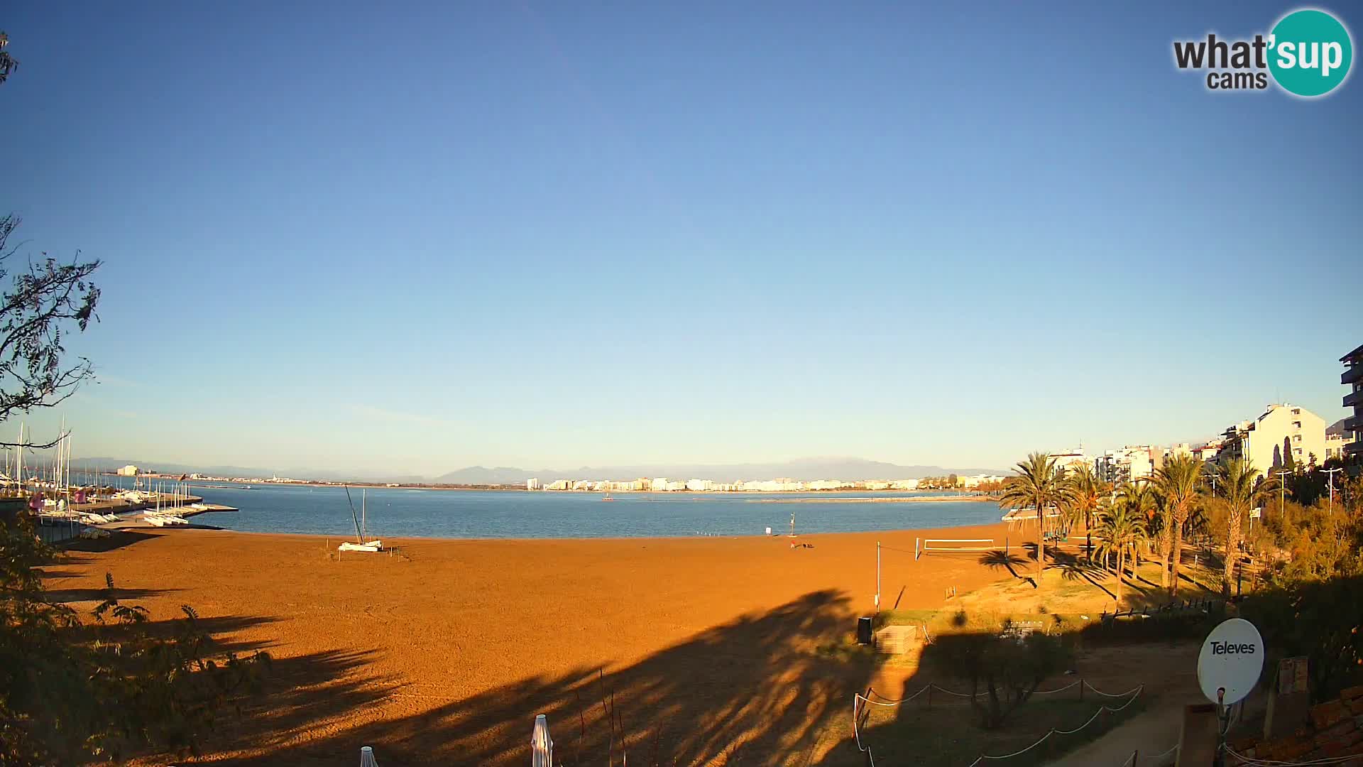 Webcam La Perola beach | ROSES | Costa Brava