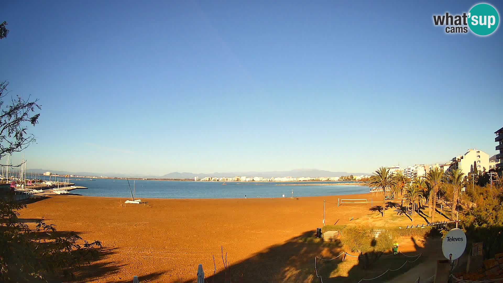 Webcam La Perola beach | ROSES | Costa Brava