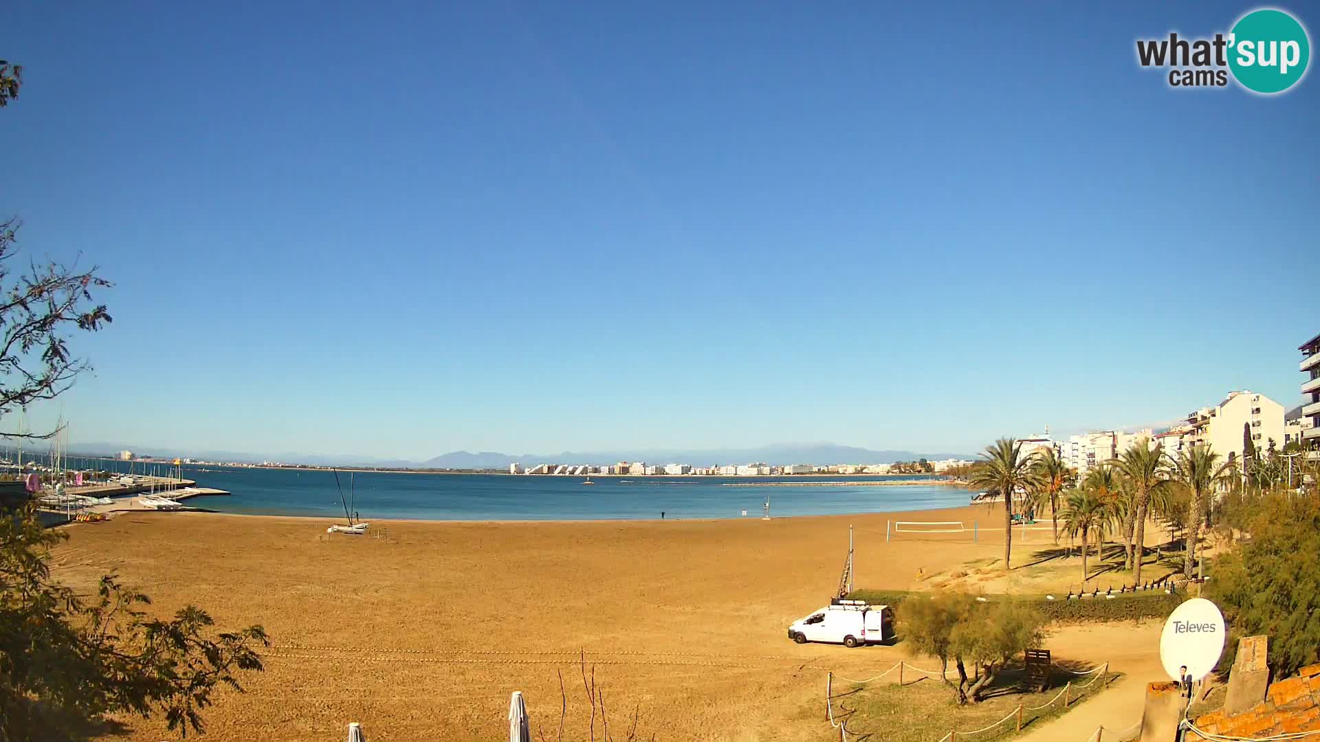 Webcam Strand La Perola | ROSES | Costa Brava