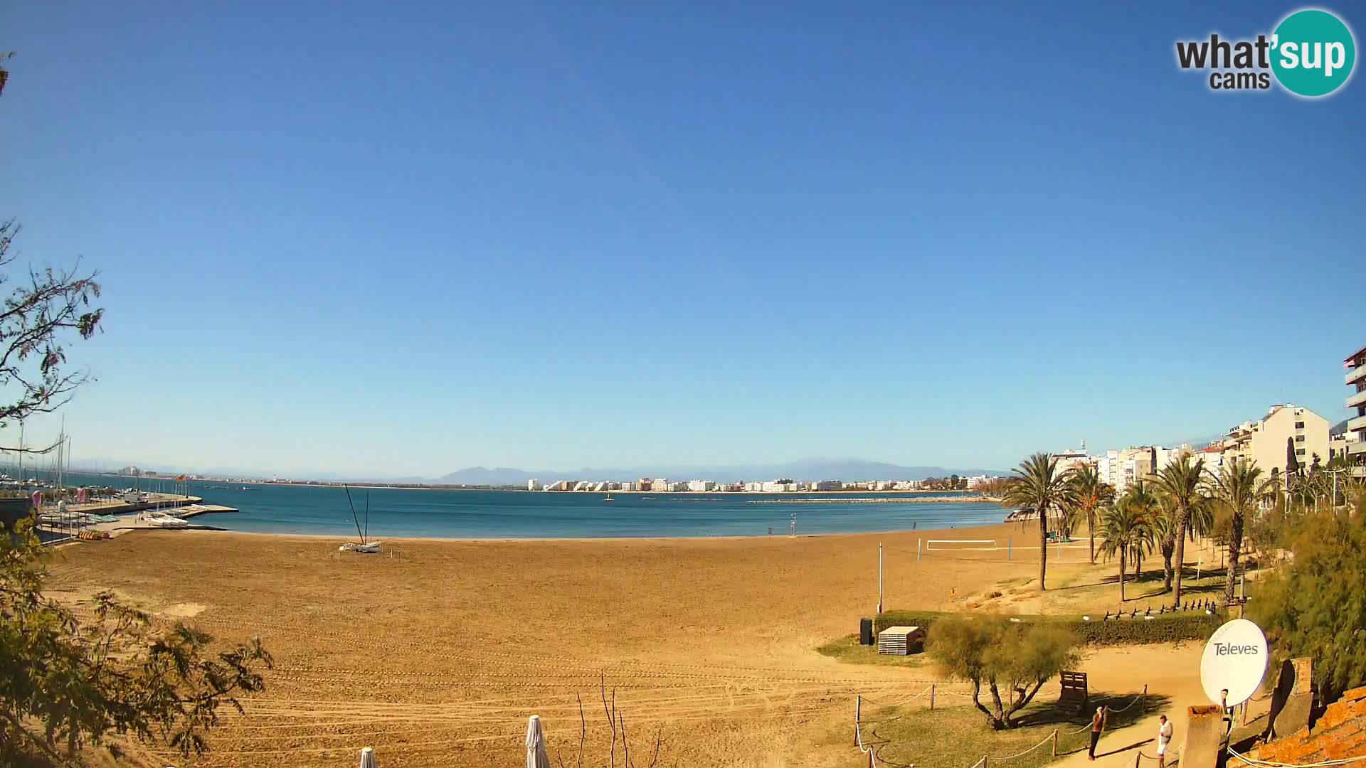 Web kamera plaža La Perola | ROSES | Costa Brava