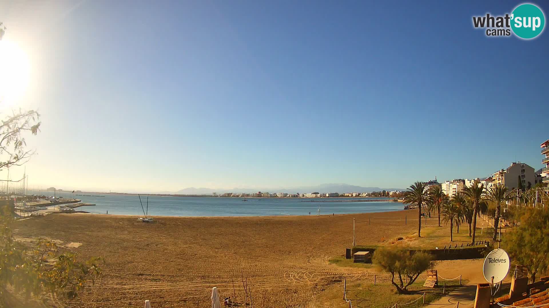 Webcam Strand La Perola | ROSES | Costa Brava