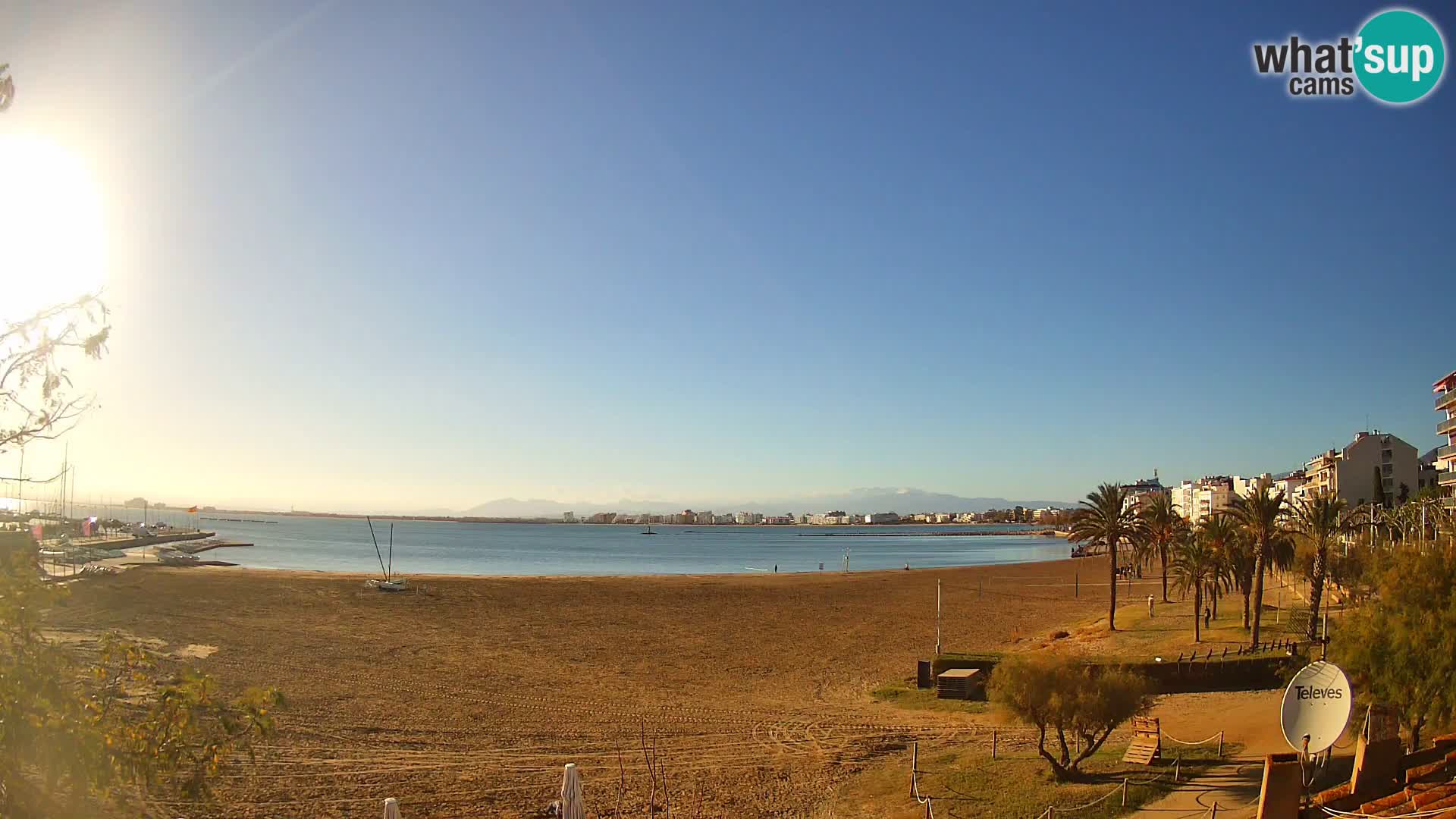 Webcam Strand La Perola | ROSES | Costa Brava